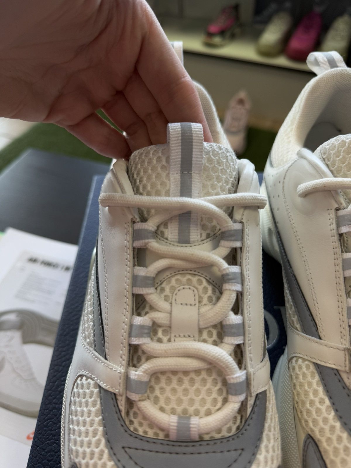 Dior Dior B22 White Low Top Sneakers Size 43EU/10US Size US 10 / EU 43 - 10 Thumbnail