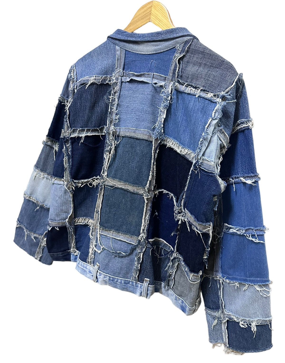 Hysteric Glamour × If Six Was Nine × Le Grande Bleu (L.G.B.) Reconstructed Levis Hagi Jeans Hysteric Glamour Jacket RARE Size US M / EU 48-50 / 2 - 6 Thumbnail