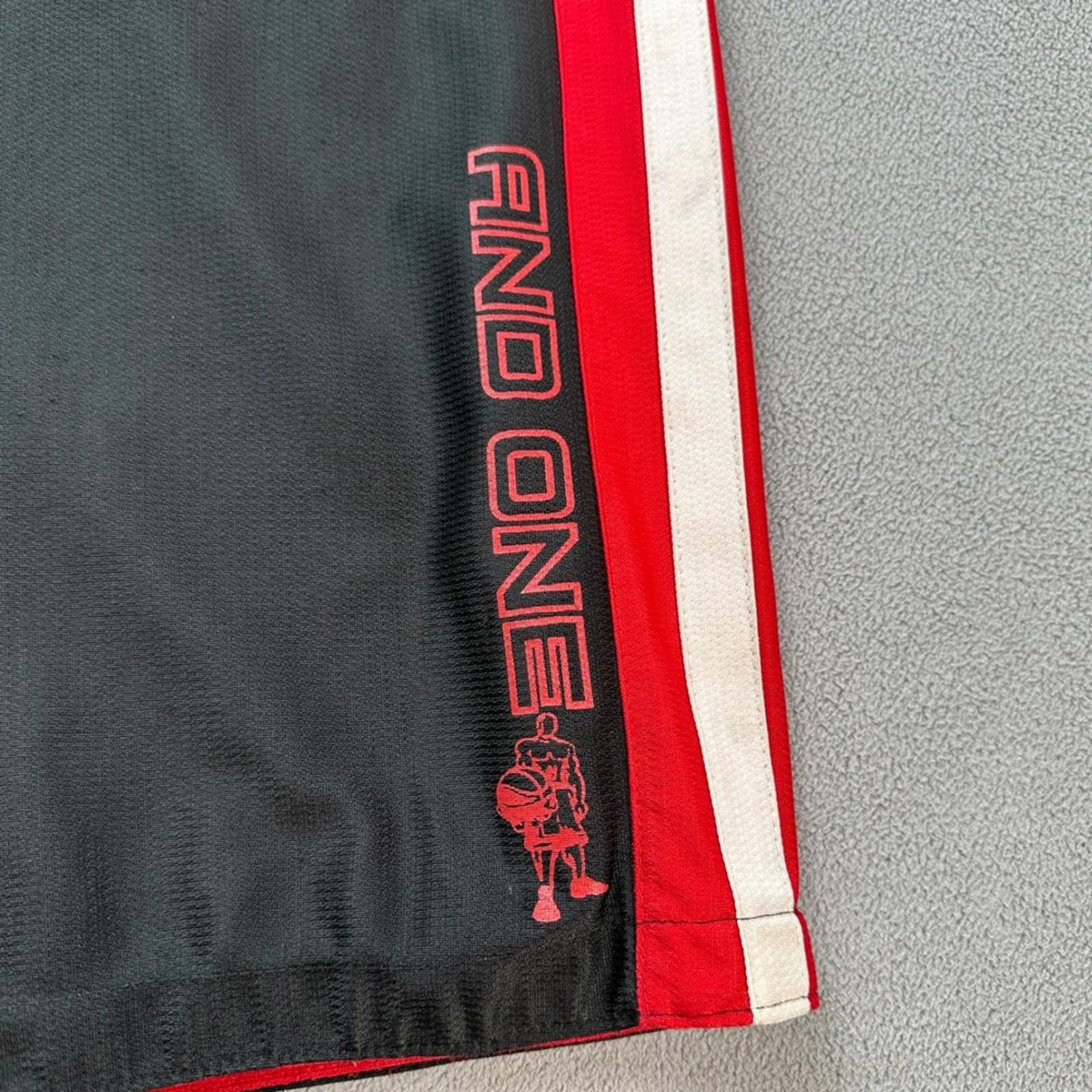 Other Vintage AND1 Reversible Track Pants Youth L 14/16 Black Red Size ONE SIZE - 6 Thumbnail