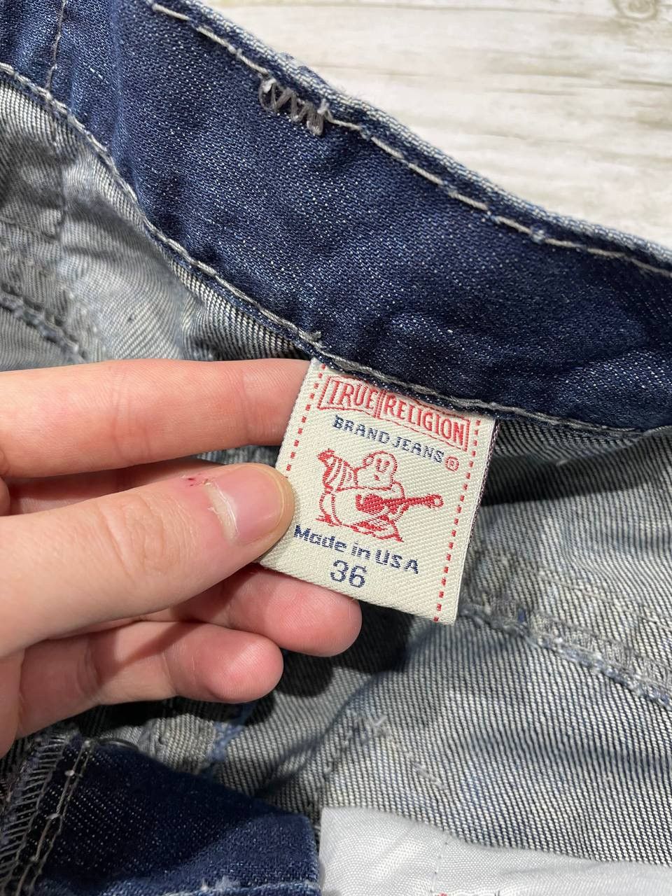True Religion Vintage True Religion Billy Super T Denim Jeans Y2K Baggy Size US 36 / EU 52 - 17 Thumbnail