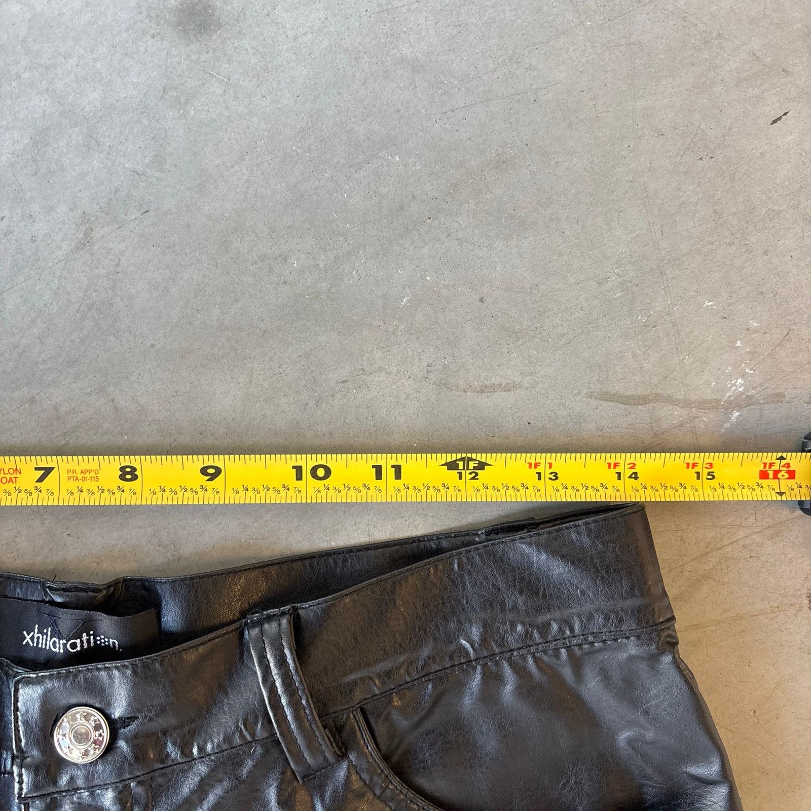 Vintage vintage rick owens style leather pants Size US 28 / EU 44 - 2 Thumbnail