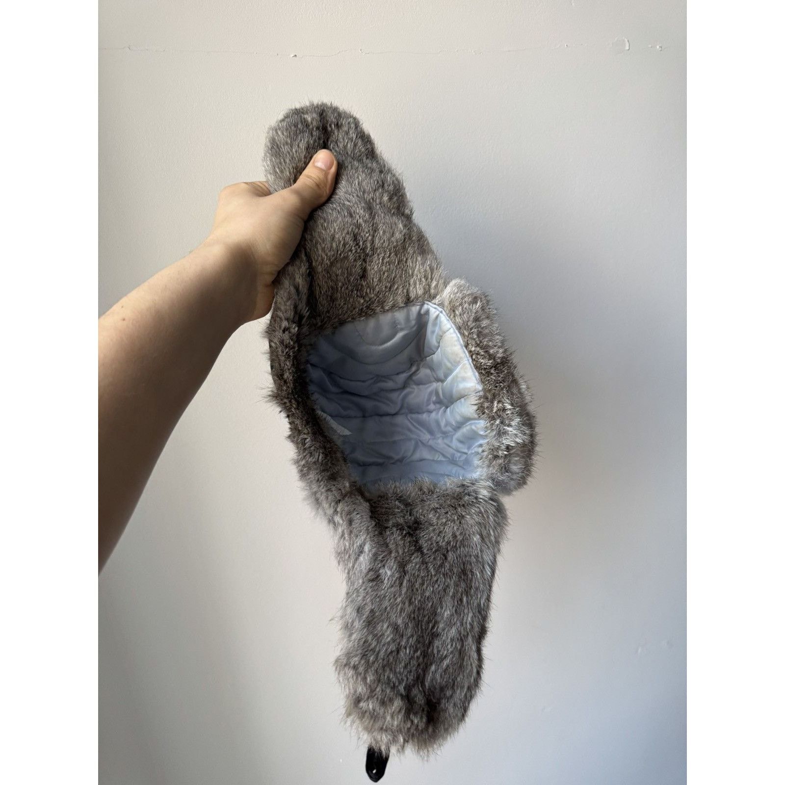 Japanese Brand × Vintage Y2K Faux Fur Ushanka Vintage Fuzzy Warm Trapper Hat Size ONE SIZE - 4 Thumbnail