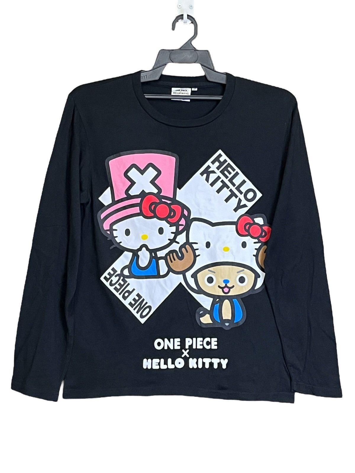 Anime VINTAGE Y2K HELLO KITTY X ONE PIECE SANRIO L/S T SHIRT Size US L / EU 52-54 / 3 - 1 Thumbnail