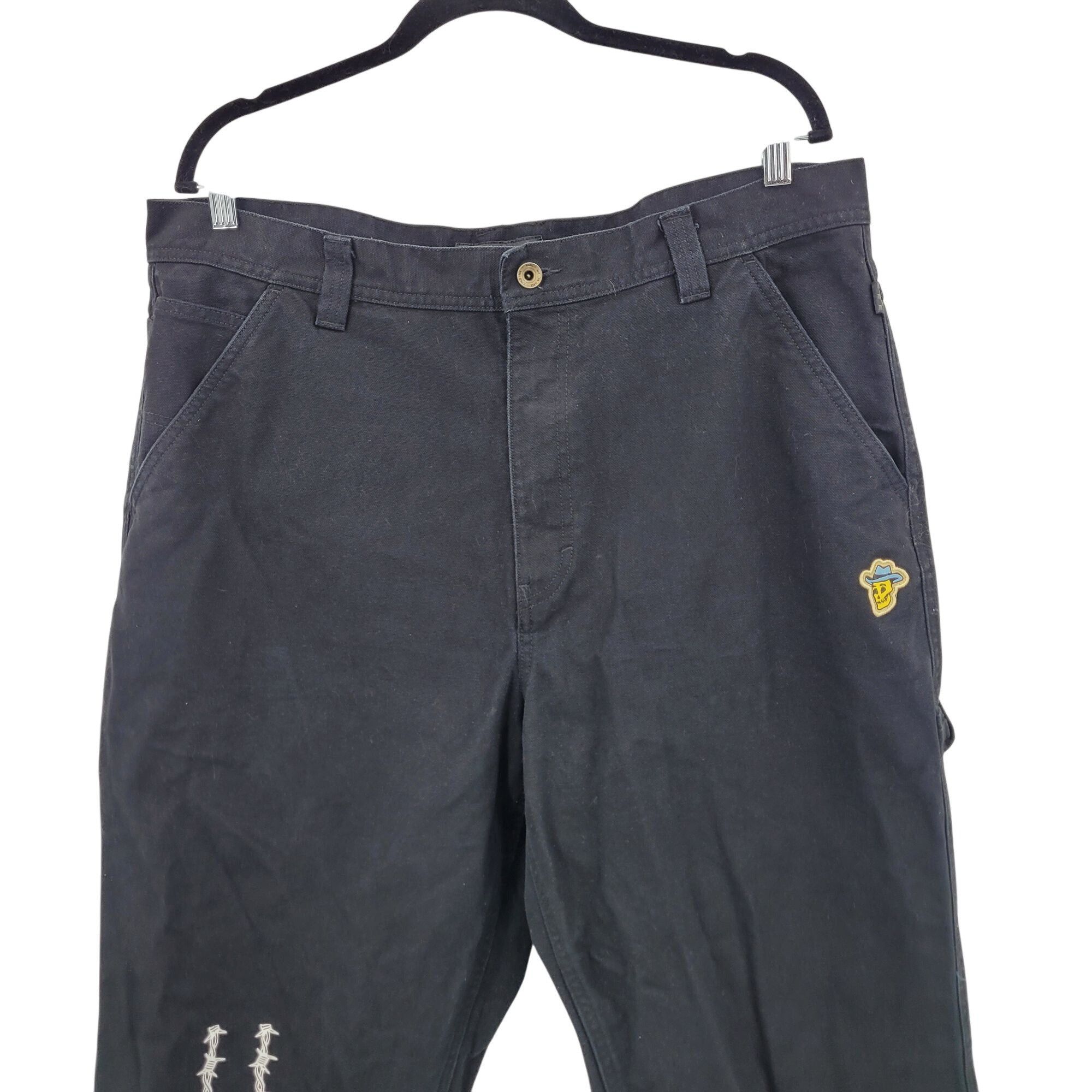 Vans Elijah Berle Mens Loose Fit Skateboarding Pants Blk Sz 38 Ca Size US 38 / EU 54 - 4 Thumbnail