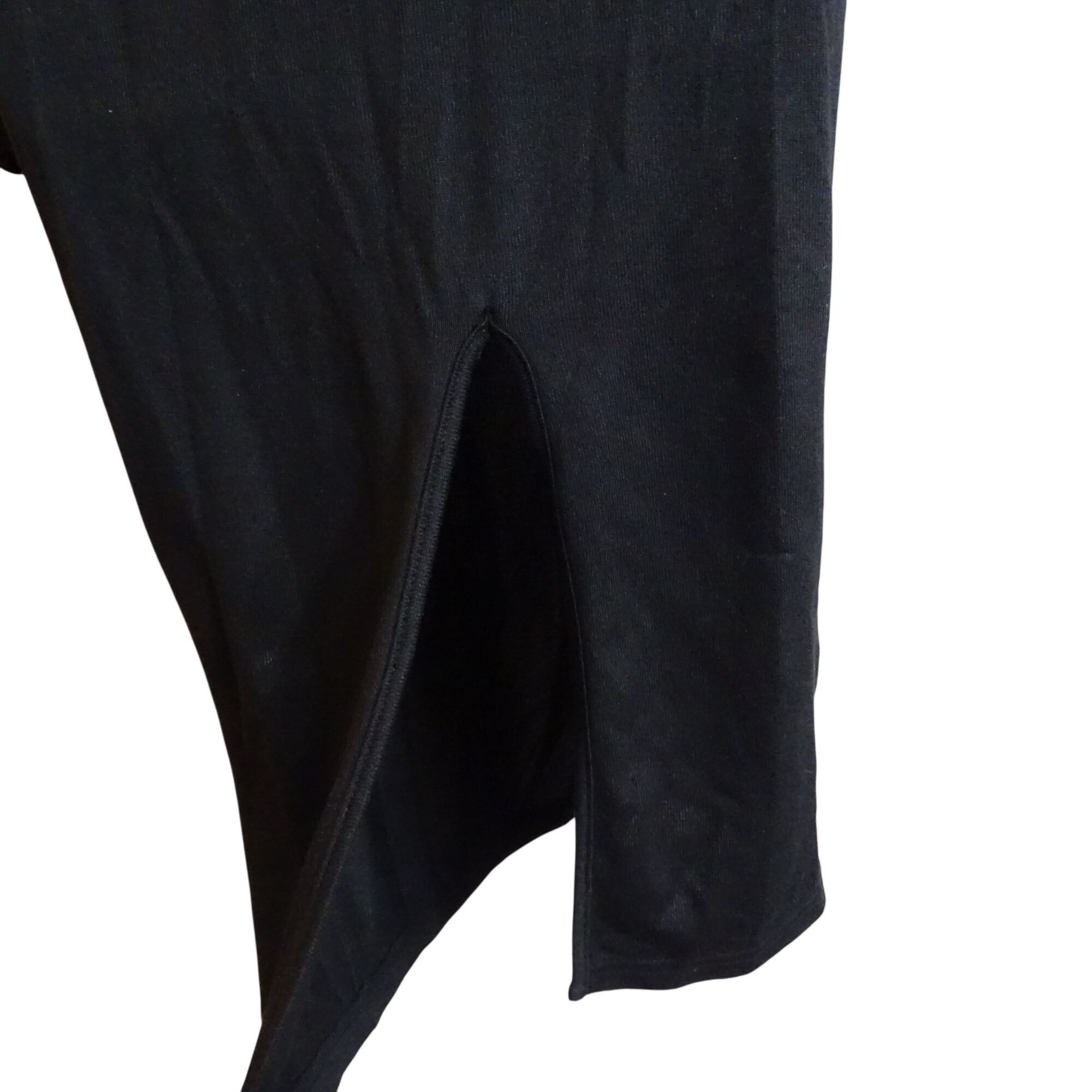 Shein Shein Black Long Sleeve Midi Sheath Dress Women Size S 4 Size S / US 4 / IT 40 - 4 Thumbnail