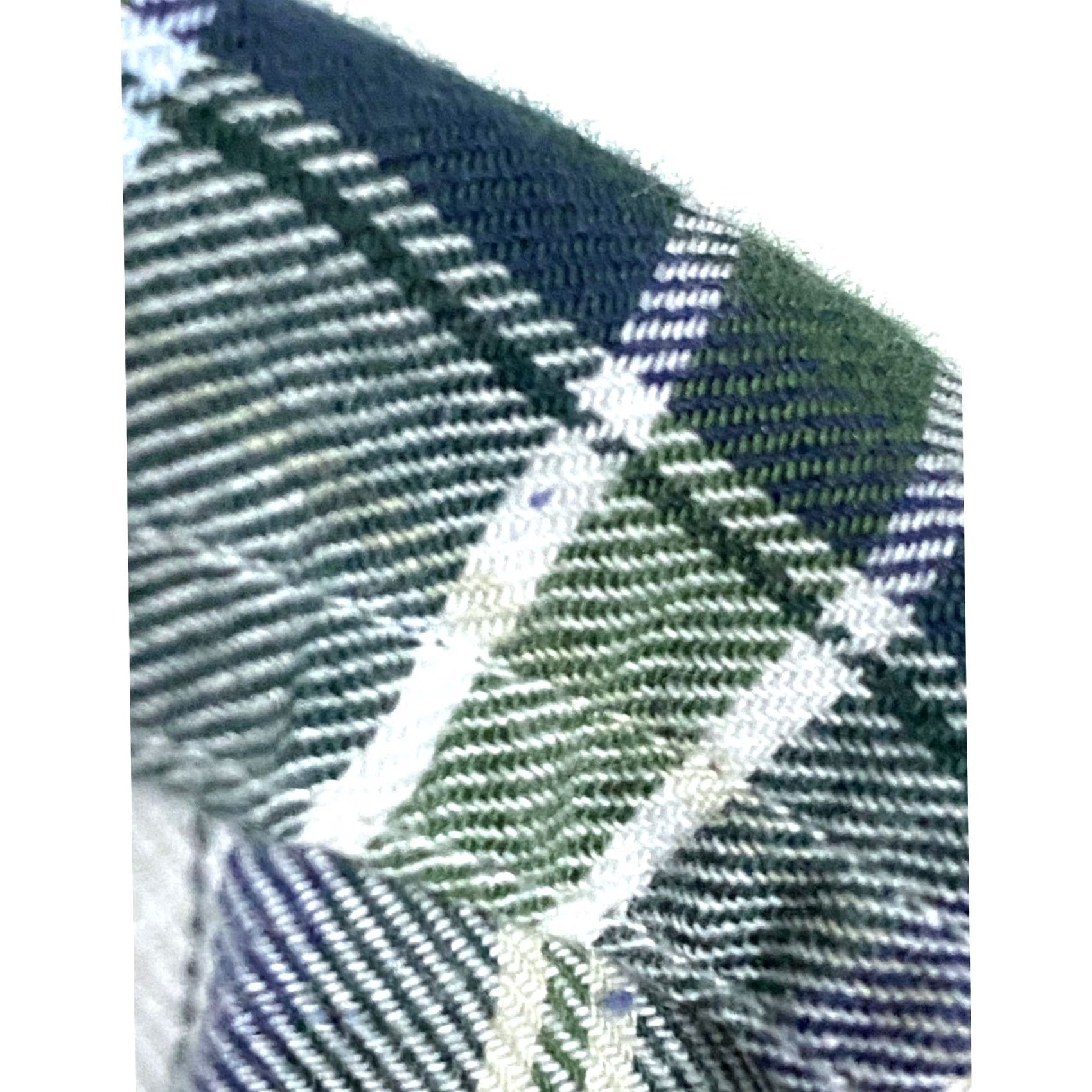 Nautica Nautica Slim Fit Flannel Green Plaid Button Shirt Mens L Garpcore Grunge Preppy Shirt Size US L / EU 52-54 / 3 - 4 Thumbnail