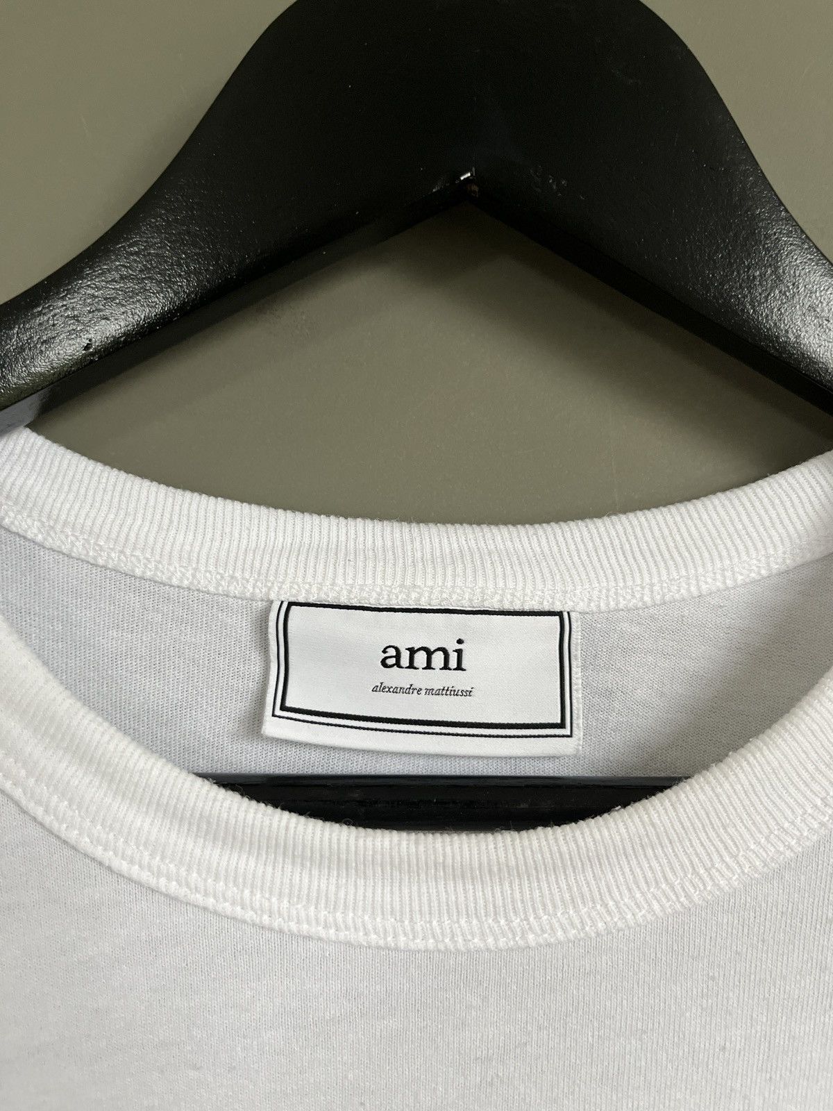 AMI Ami Alexander Mattiussi Thank You For Being A Friend Tee Size US M / EU 48-50 / 2 - 4 Thumbnail