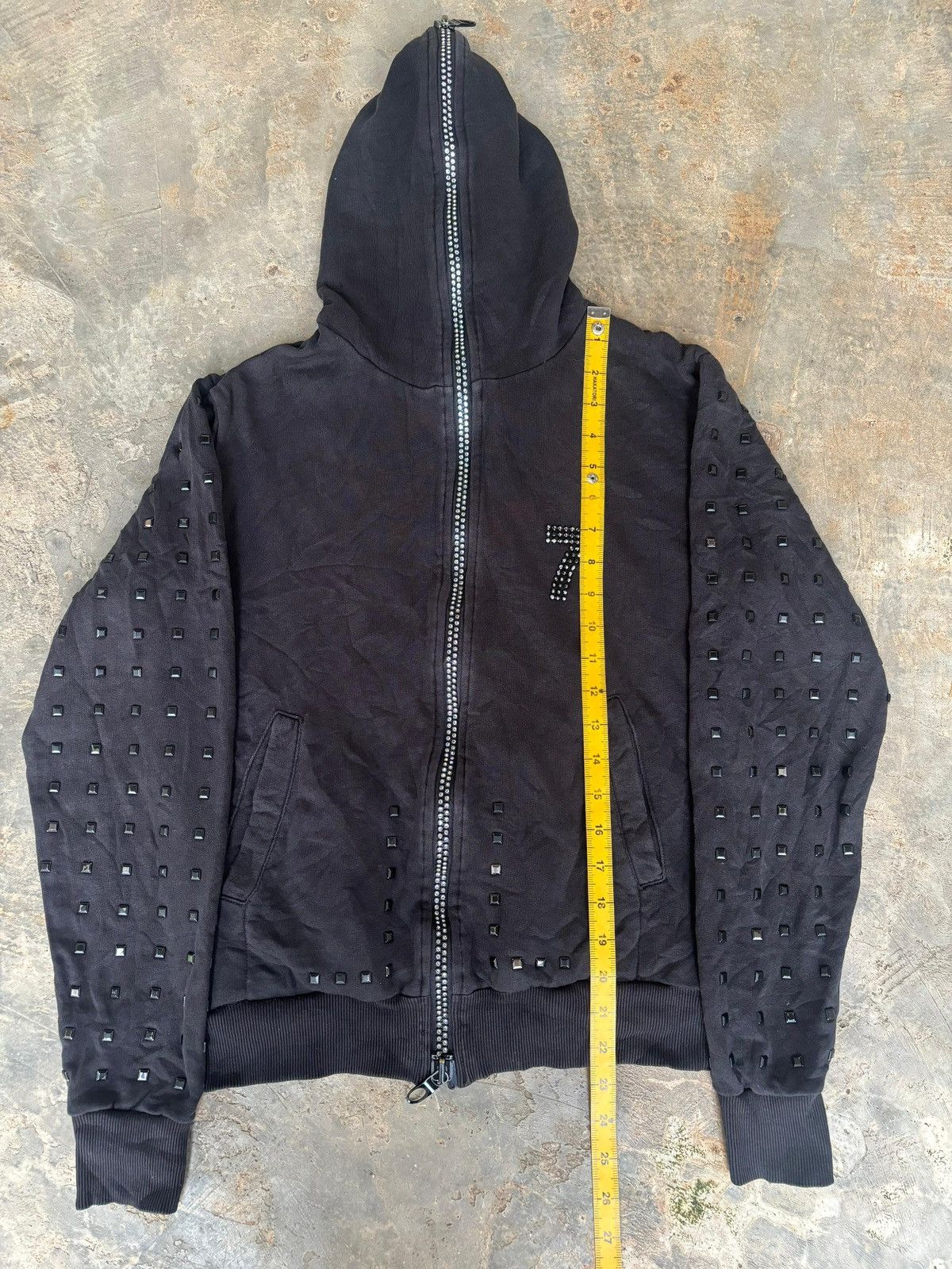 Other Y2k Studded Usualis Ifsixwasnine Lgb Style Zip Hoodie Size US M / EU 48-50 / 2 - 12 Thumbnail