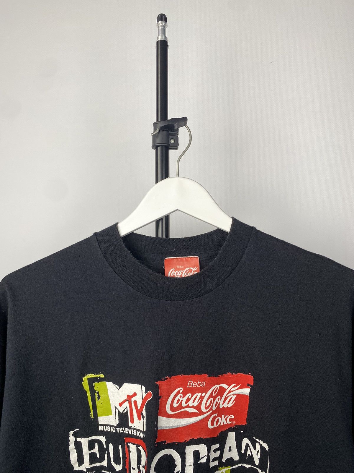 Band Tees × Japanese Brand × Vintage Vintage Coca-Cola T-shirt 90s AmericanWear Y2K Casual Style Size US L / EU 52-54 / 3 - 7 Thumbnail