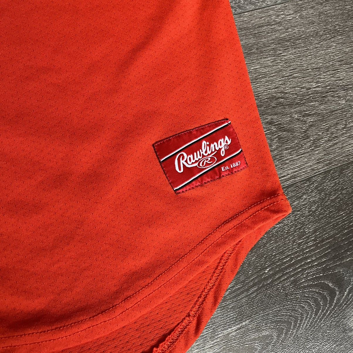 MLB Vintage 2000s Baltimore Orioles Rawlings Baseball Jersey #2 Size US L / EU 52-54 / 3 - 4 Thumbnail
