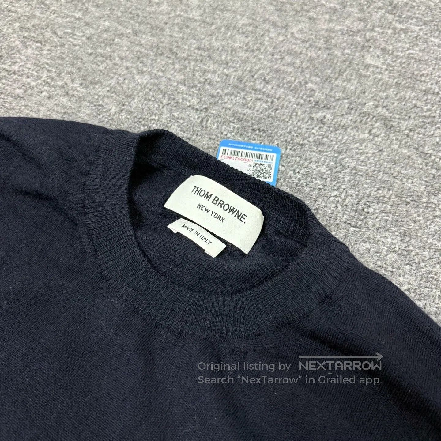 Thom Browne Thom Browne TB 4-Stripe Knit Sweater. Size US S / EU 44-46 / 1 - 6 Thumbnail