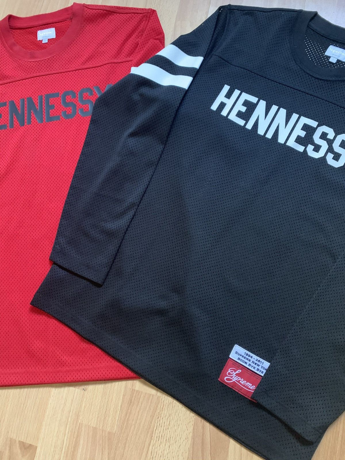 Supreme Supreme 2011 Hennessy Football Jersey Mesh Black L Prodigy Size US L / EU 52-54 / 3 - 11 Thumbnail