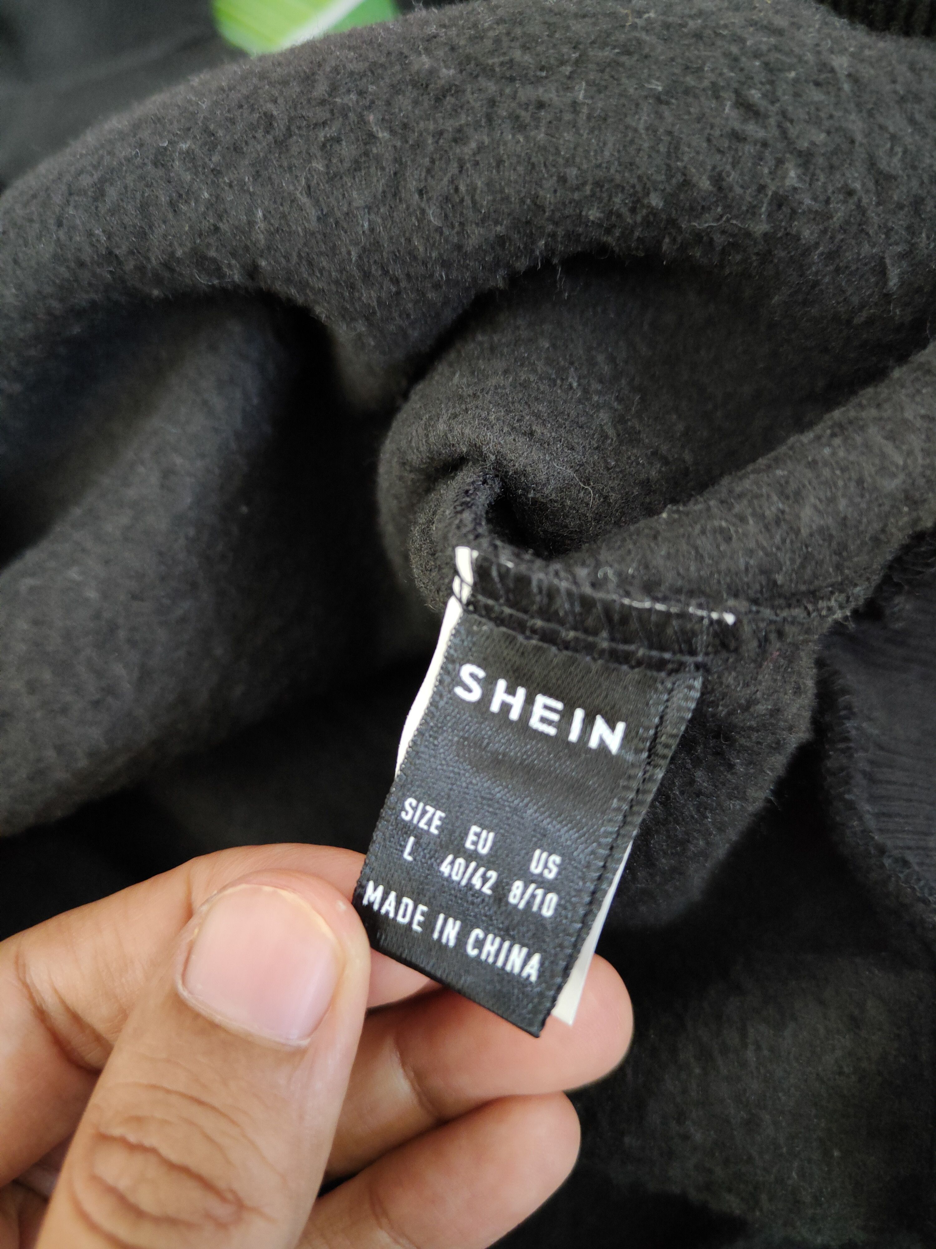 Japanese Brand × Vintage Shein Black Sweatshirts #S2557 Size US L / EU 52-54 / 3 - 11 Thumbnail