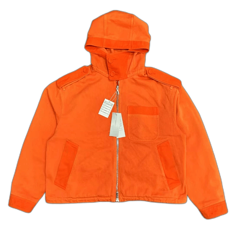 Dior Dior Orange Work Jacket with Hood-2506 Size US L / EU 52-54 / 3 - 1 Thumbnail