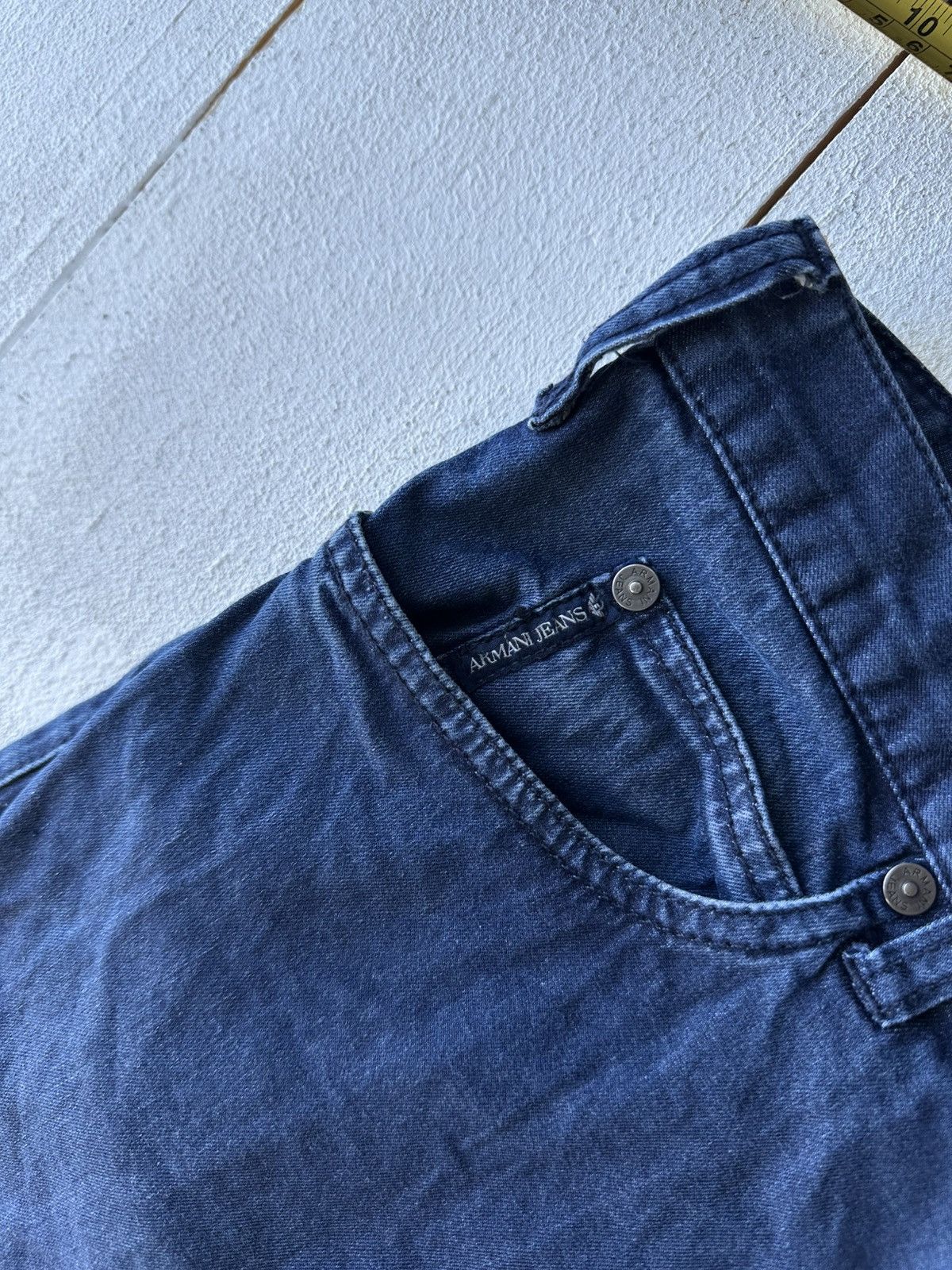 Giorgio Armani VNTG🚨90s Armani Jeans Denim blue Mens Pants Size US 32 / EU 48 - 3 Thumbnail