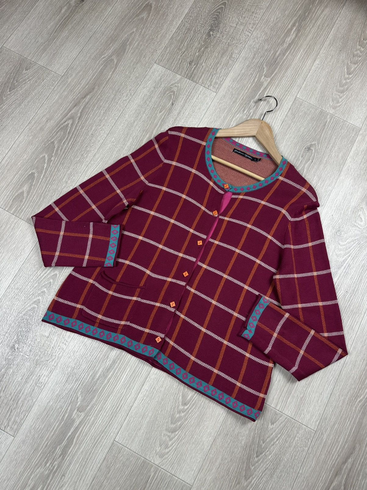 Gudrun Sjoden Gudrun Sjoden Cardigan Sweater Womens Large Multicolor Size L / US 10 / IT 46 - 3 Thumbnail