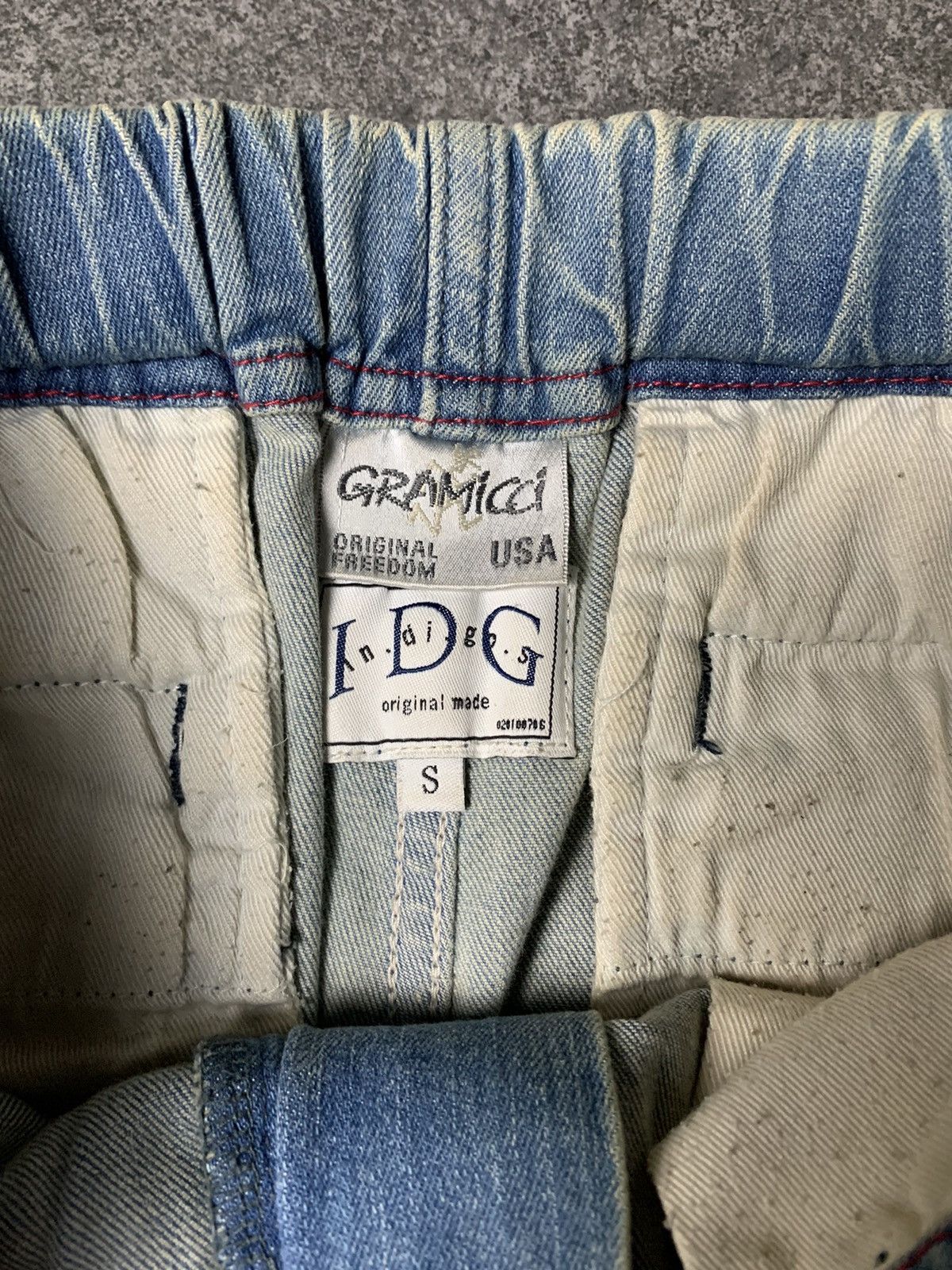 Gramicci × Japanese Brand Gramicci x Indigo Mud Wash Pants Size US 28 / EU 44 - 7 Thumbnail