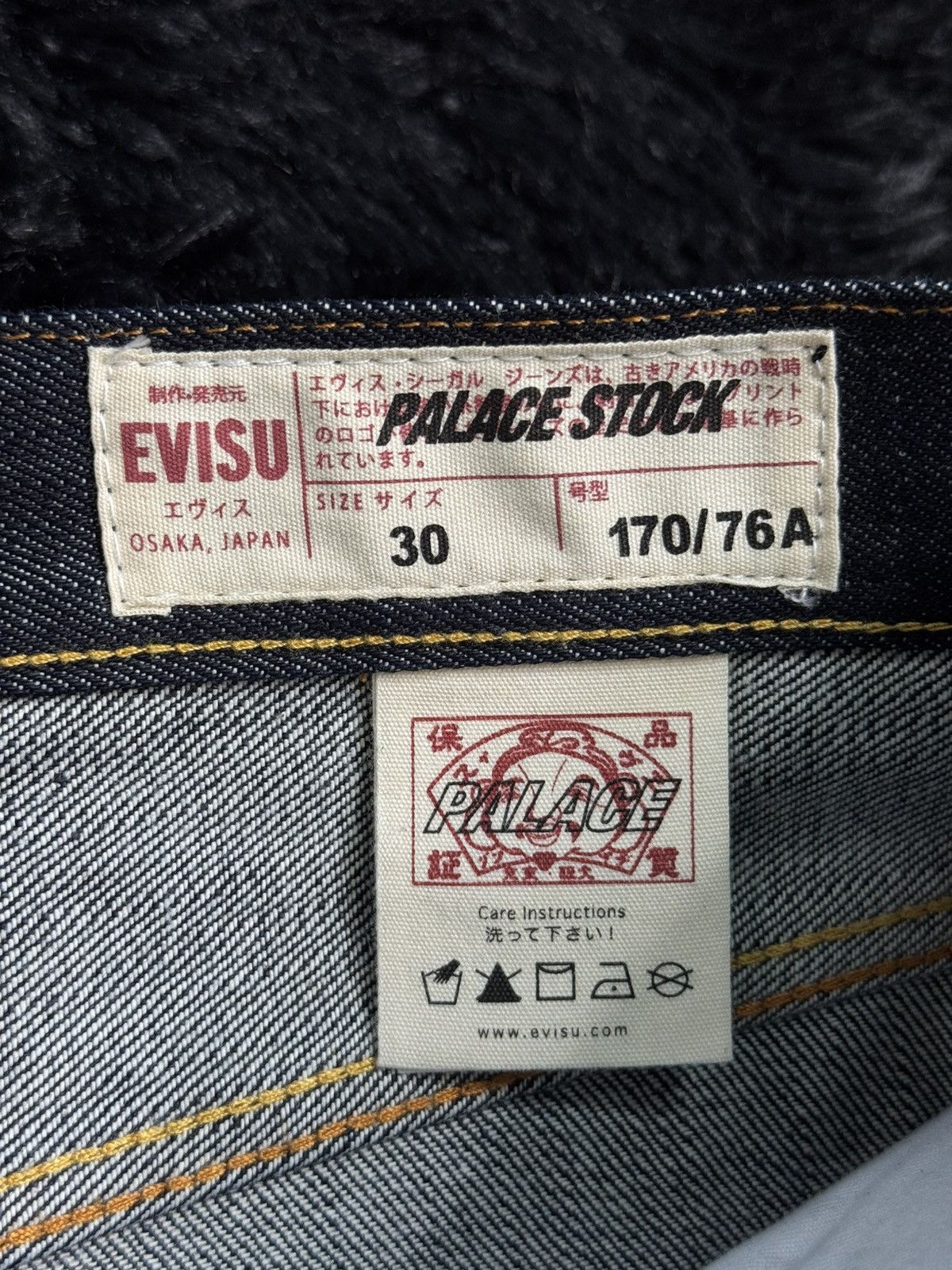 Evisu × Palace Palace x Evisu P90 Indigo Denim Size US 30 / EU 46 - 12 Thumbnail