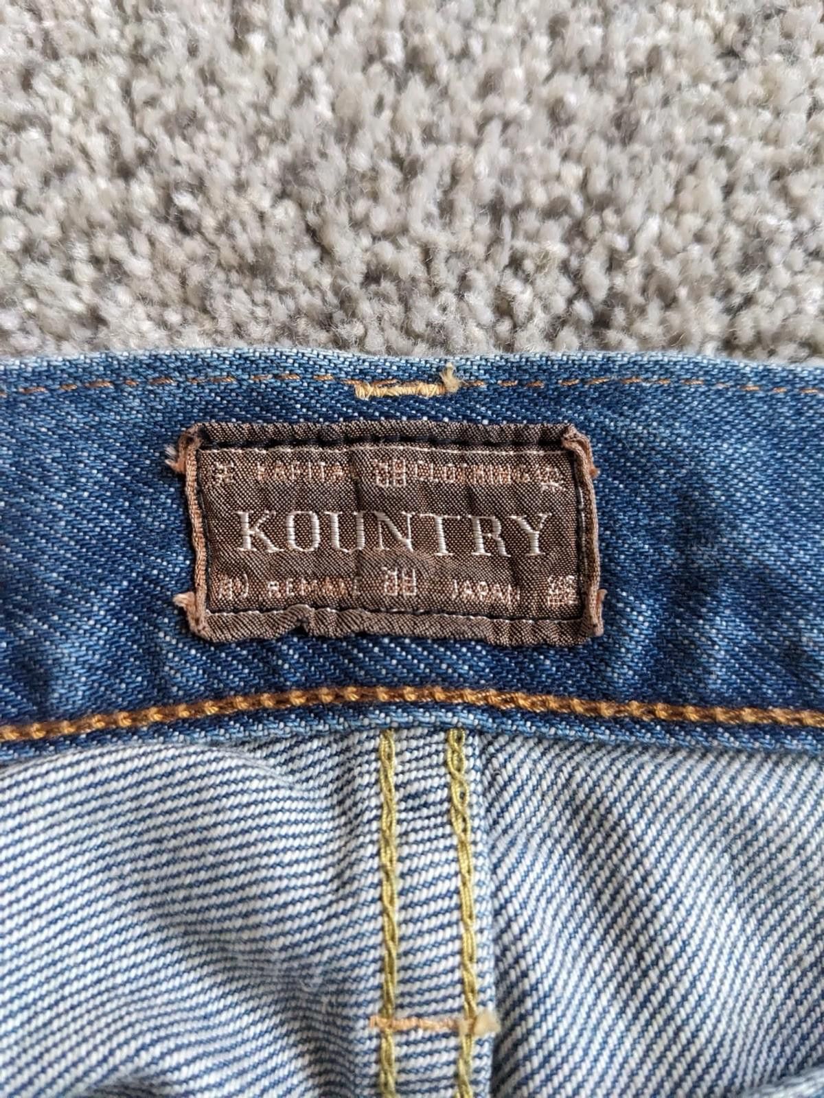 Kapital Kapital 14oz Denim 5P Short Pants Bone Embroidery Sz 34 Size US 34 / EU 50 - 4 Thumbnail