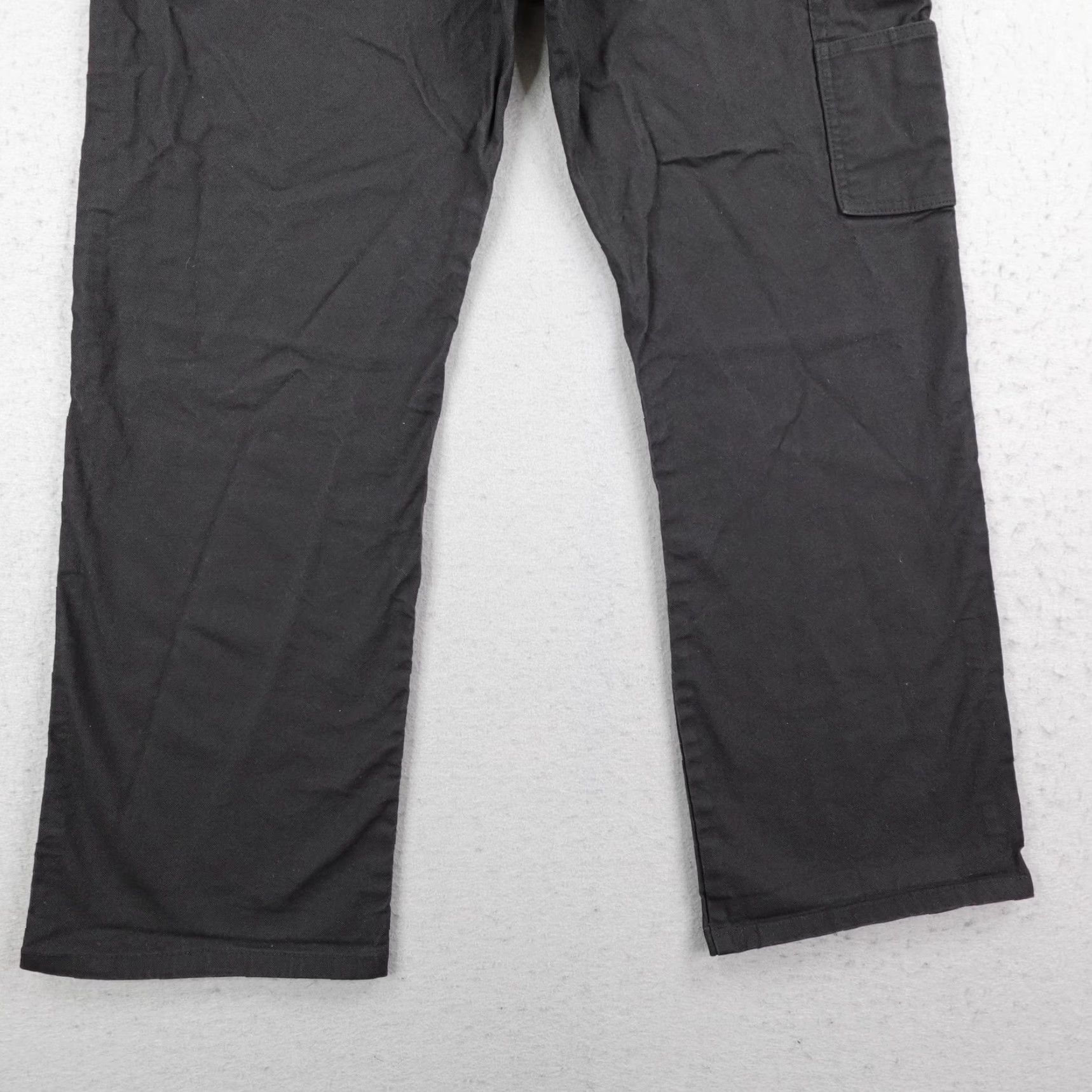Dickies Dickies Pants Mens 38x30 Black Carpenter Canvas Work Utility Relaxed Outdoors Size US 38 / EU 54 - 6 Thumbnail