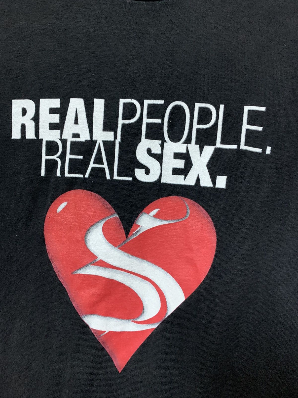 Vintage Sin city real people real sex vintage shirt Size US XL / EU 56 / 4 - 3 Thumbnail