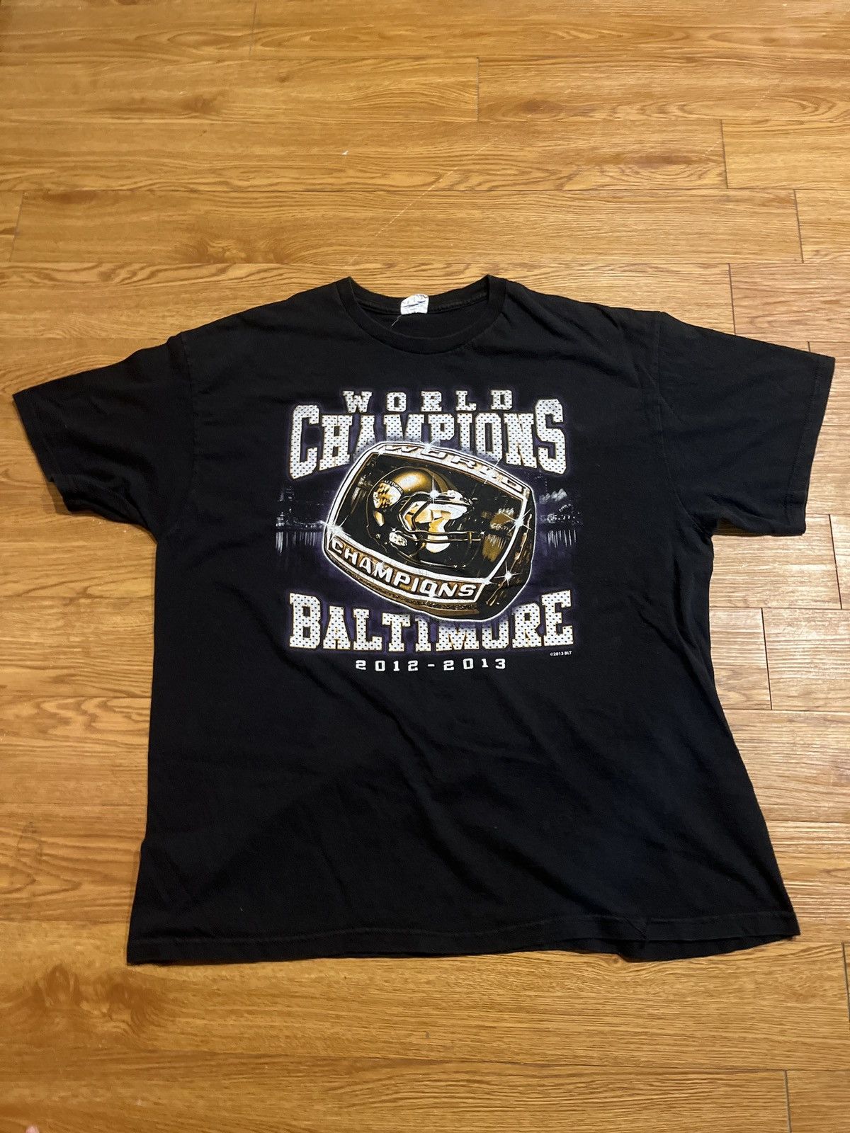 NFL vintage y2k ravens super bowl tee Size US XL / EU 56 / 4 - 1 Thumbnail