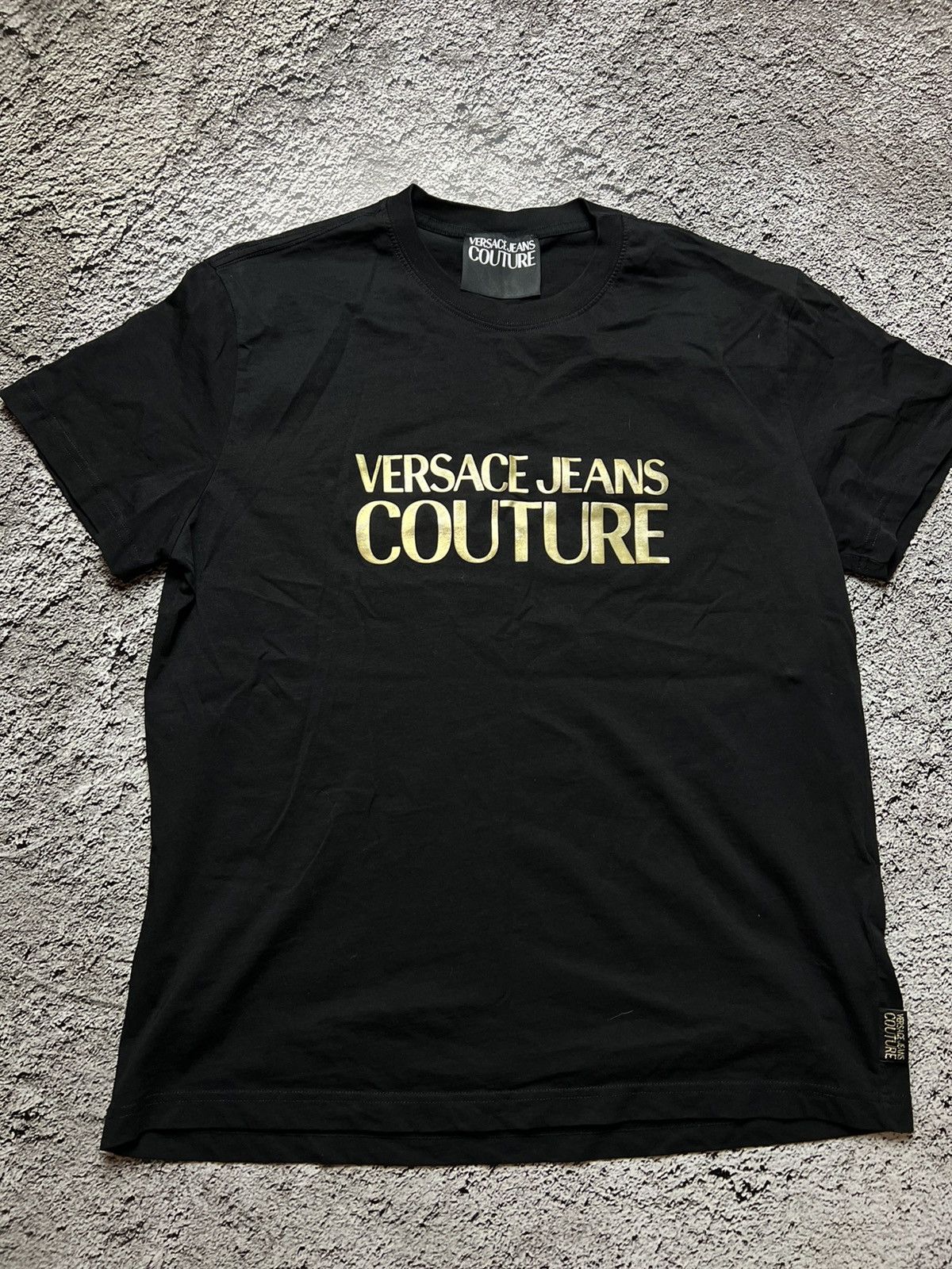 Versace Jeans Couture Versace jeans couture authentic big logo tee Size US XL / EU 56 / 4 - 1 Thumbnail