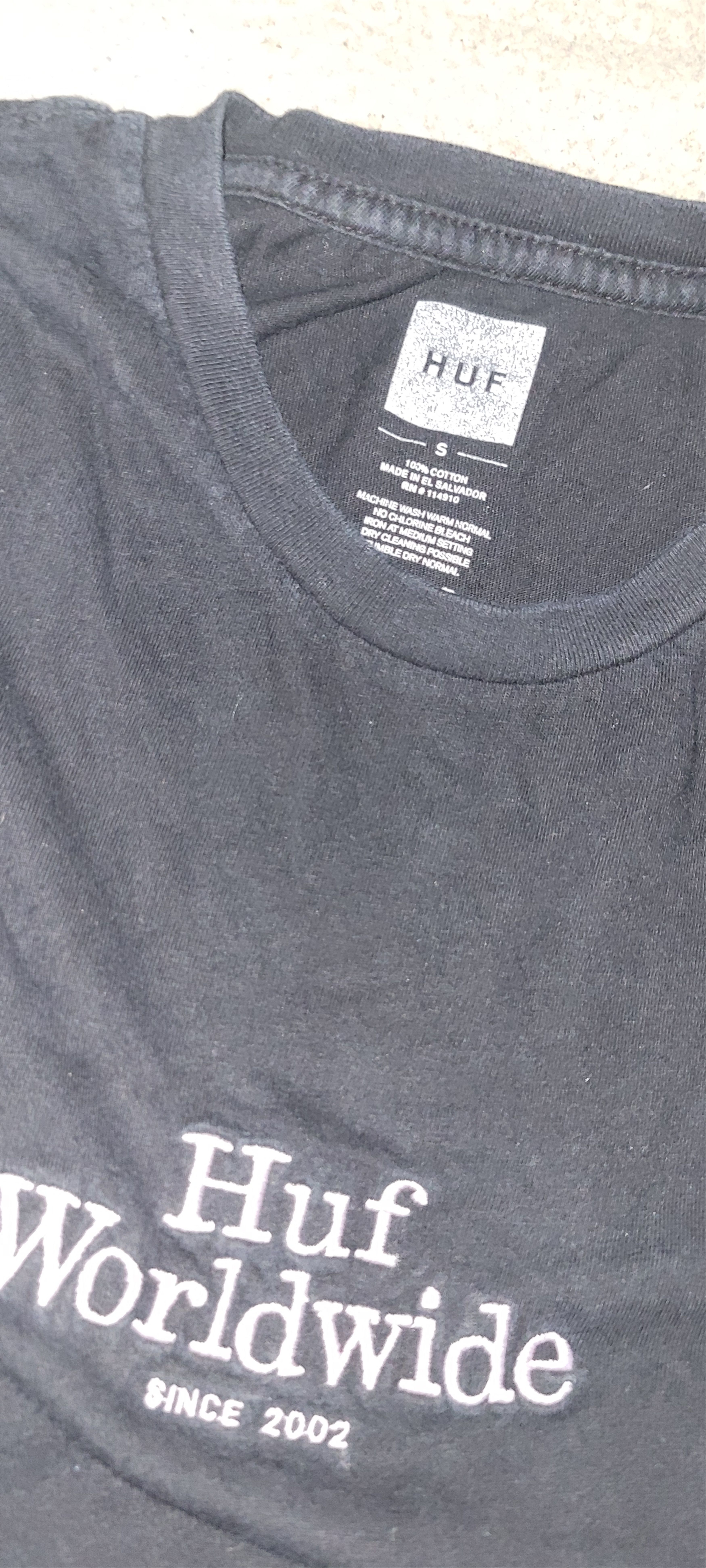 Huf Huf worldwide Tshirt Size US S / EU 44-46 / 1 - 3 Thumbnail
