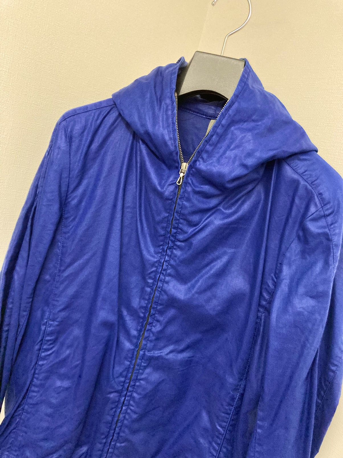 Attachment × Japanese Brand × Kazuyuki Kumagai Attachment KAZUYUKI KUMAGAI Tencel Zip-Up Hoodie ink blue Size US M / EU 48-50 / 2 - 12 Thumbnail