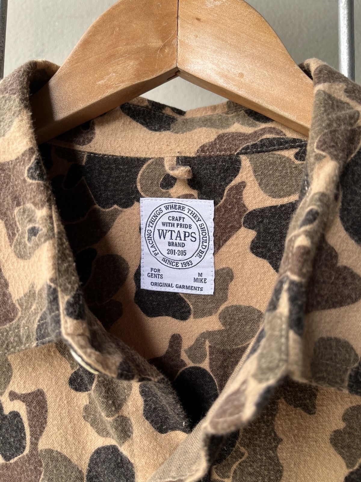 Wtaps Wtaps Brown camo shirt. Size US M / EU 48-50 / 2 - 3 Thumbnail