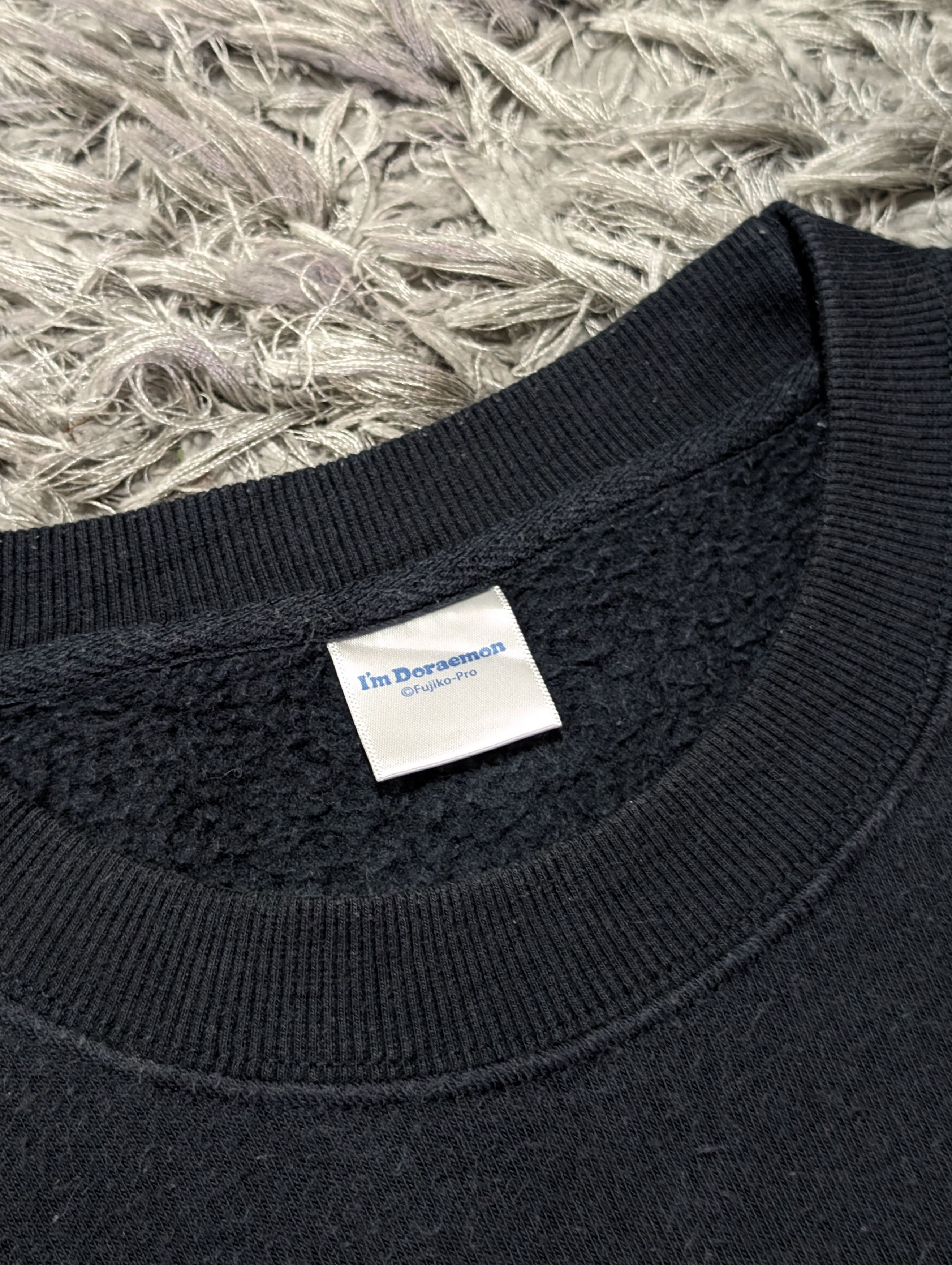 Anime Vintage Doraemon Sweatshirts Small Logo Embroidery Pullover Size US M / EU 48-50 / 2 - 4 Thumbnail