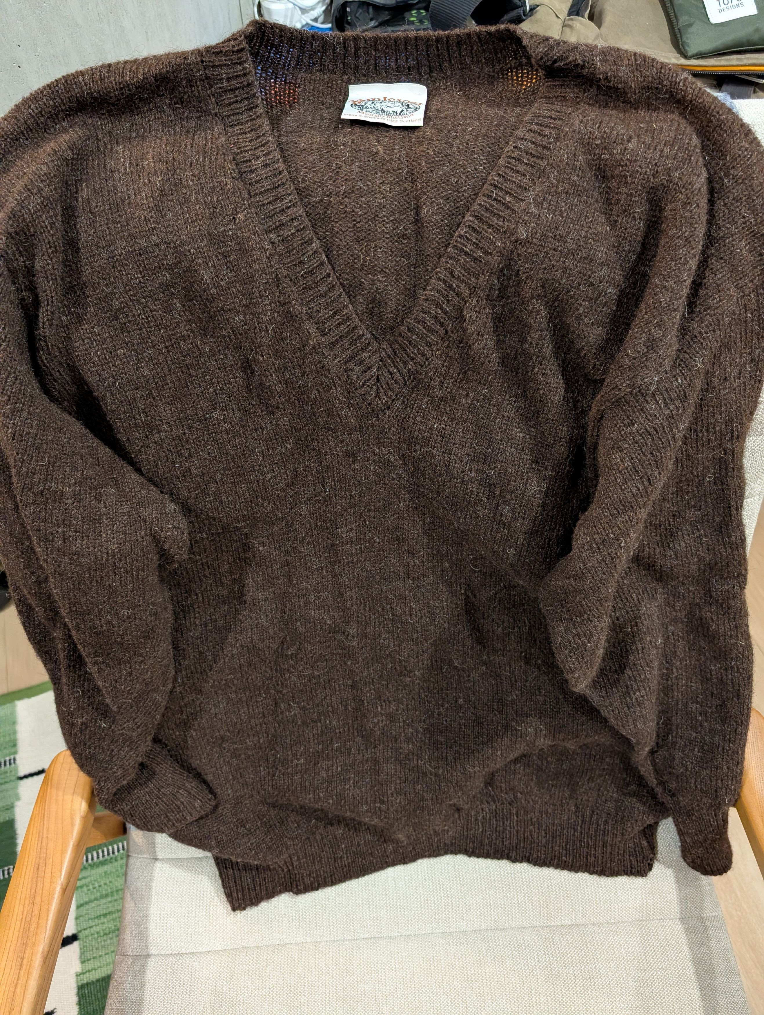 Jamiesons Of Shetland Jamieson's of Shetland Wool Sweater Size US XL / EU 56 / 4 - 1 Thumbnail