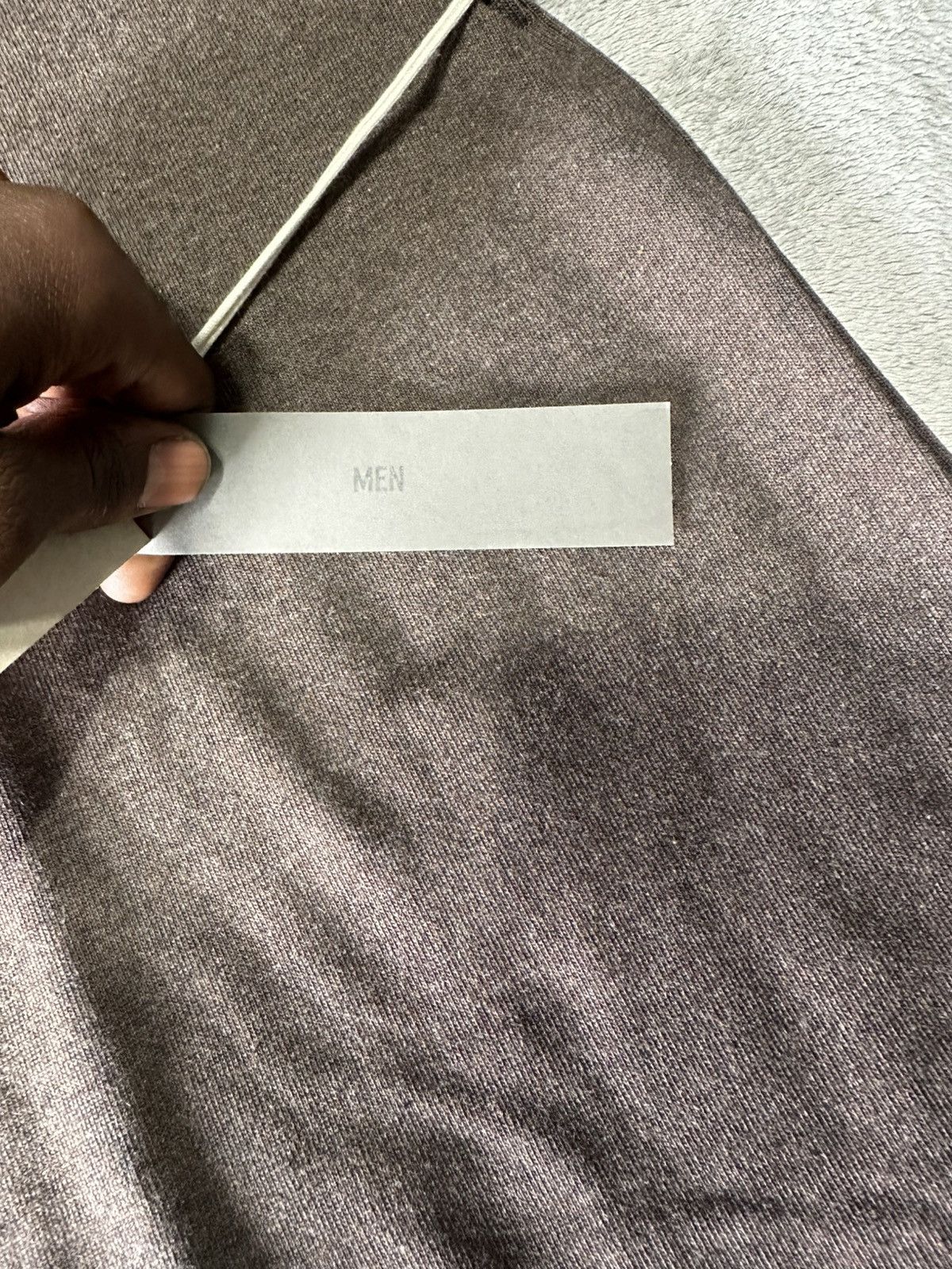 Essentials × Fear of God Essentials Fear Of God Heatherwood brown short tee Size US XL / EU 56 / 4 - 6 Thumbnail
