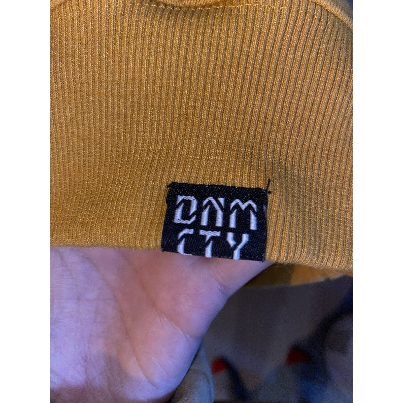 Other DenimiCity "One Life Ticket" Crewneck Sweatshirt Yellow Size US XXL / EU 58 / 5 - 5 Thumbnail