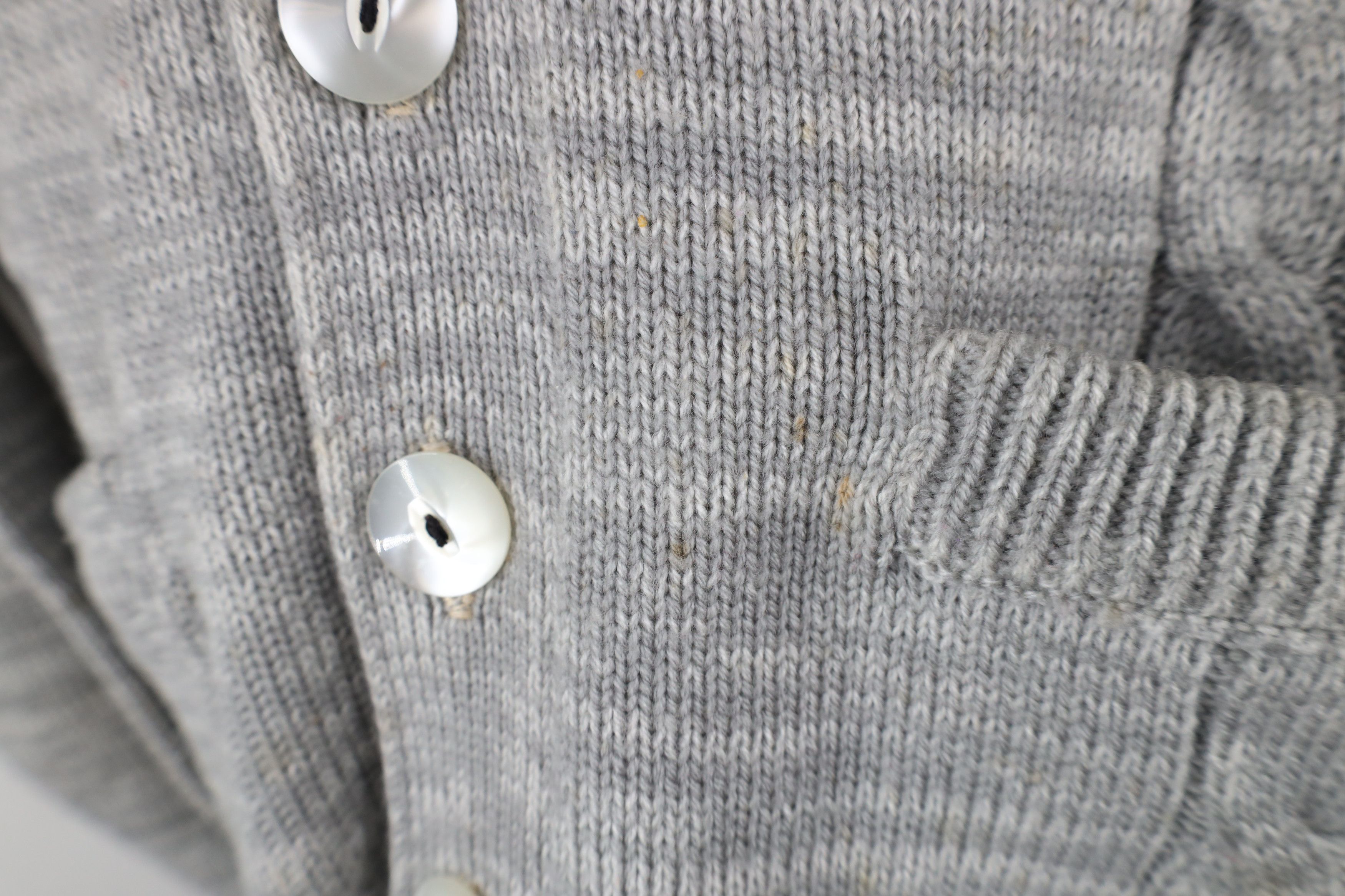 Vintage Vintage 50s 60s Rockabilly Cat Eye Button Cardigan Sweater Size US M / EU 48-50 / 2 - 5 Thumbnail