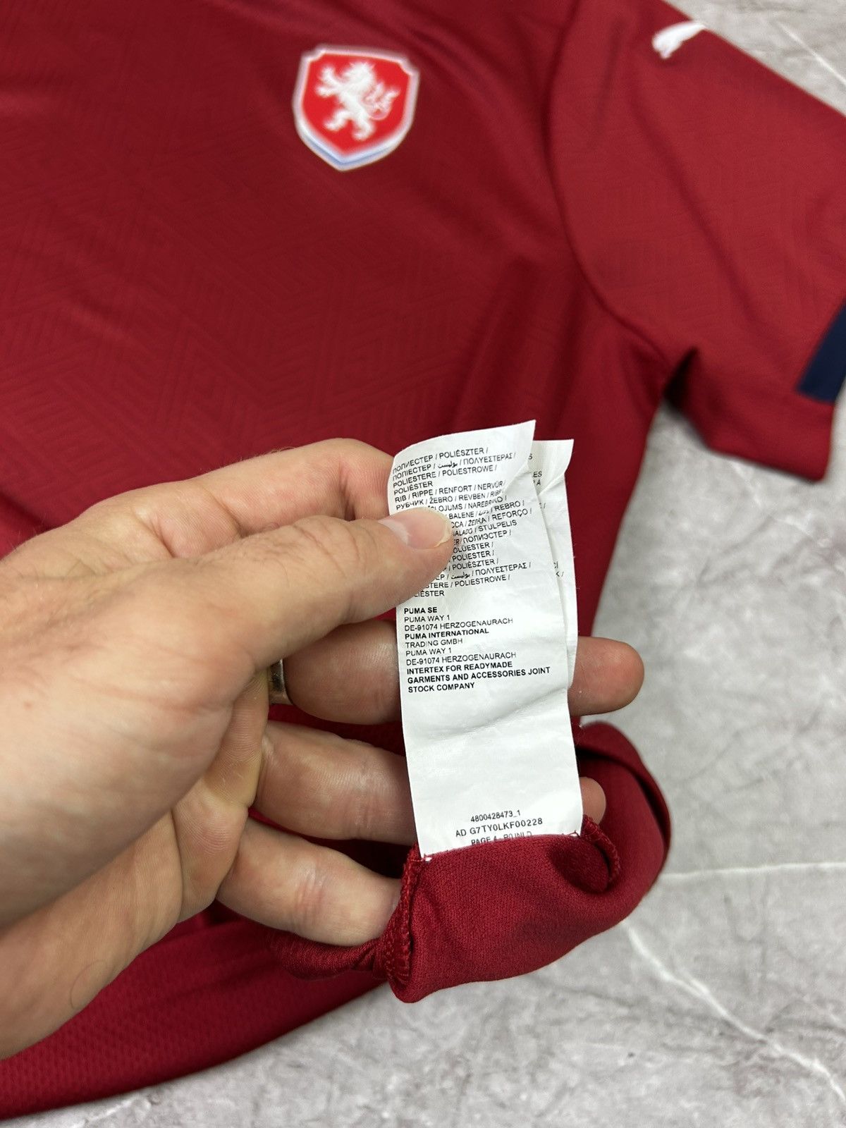 Puma Puma Czech Republic soccer jersey Size US XL / EU 56 / 4 - 9 Thumbnail
