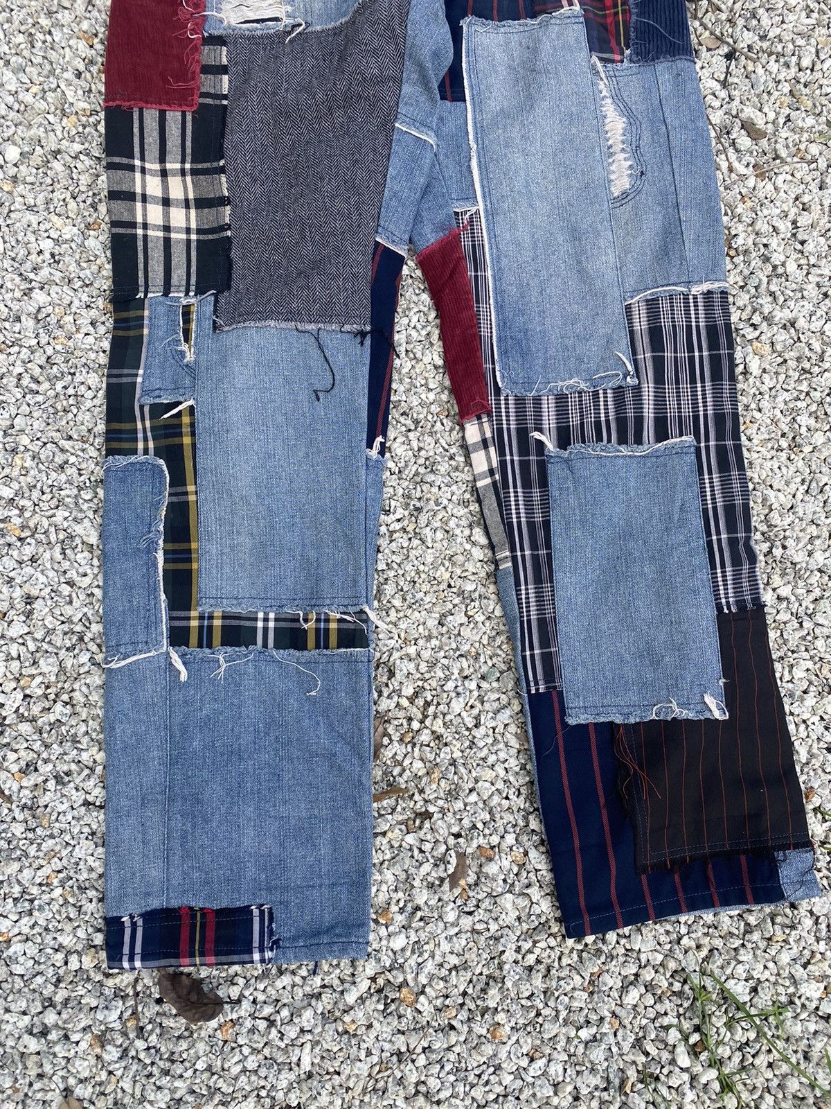 Vintage Vintage Patchwork Kohaku Jeans Pant Size US 33 - 6 Thumbnail
