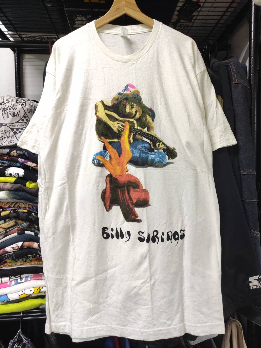 Band Tees Billy Strings Psychedelia Art T-Shirt Size US XXL / EU 58 / 5 - 2 Thumbnail