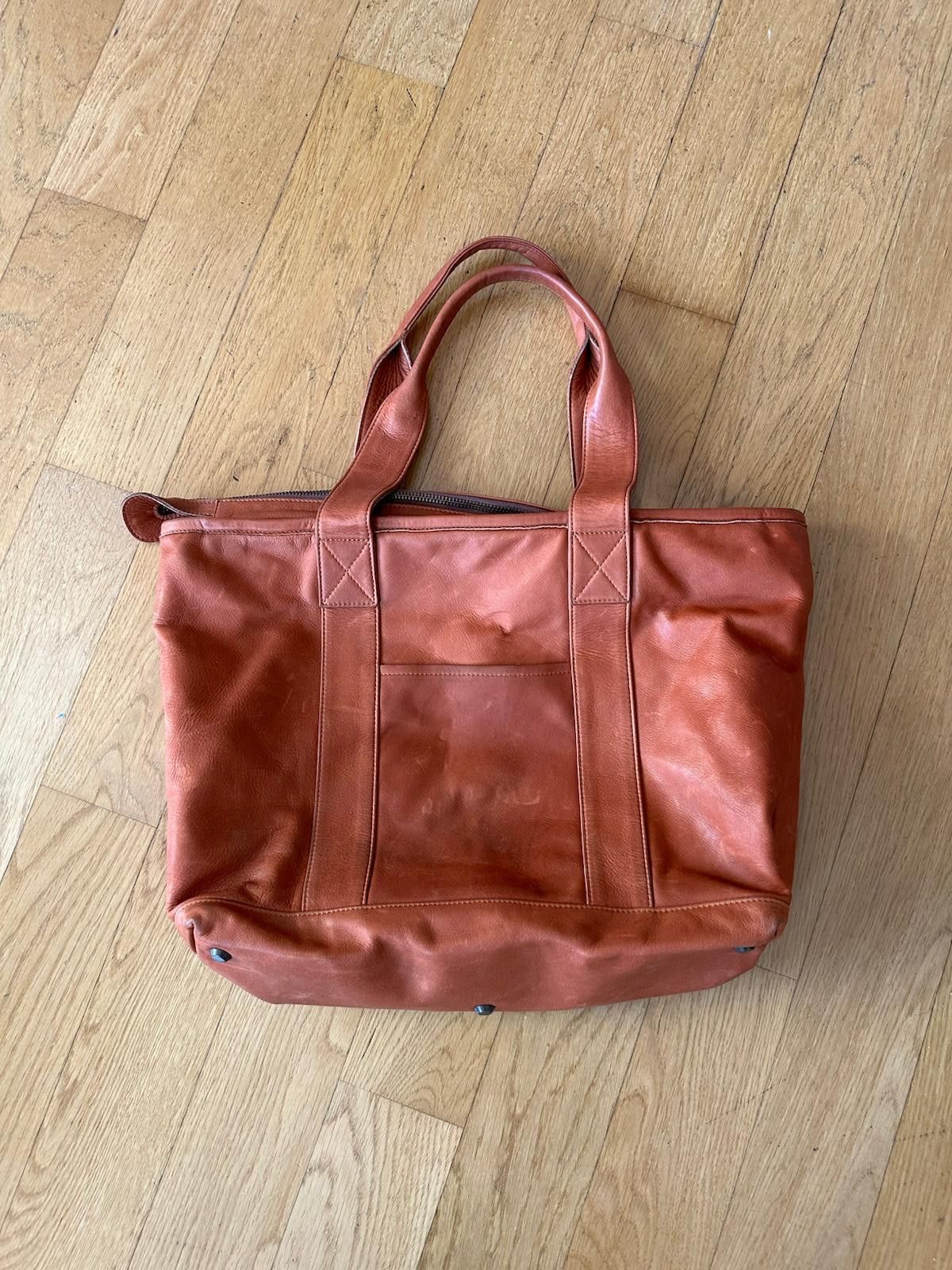 Japanese Brand Moto Leather Bag Size ONE SIZE - 1 Thumbnail