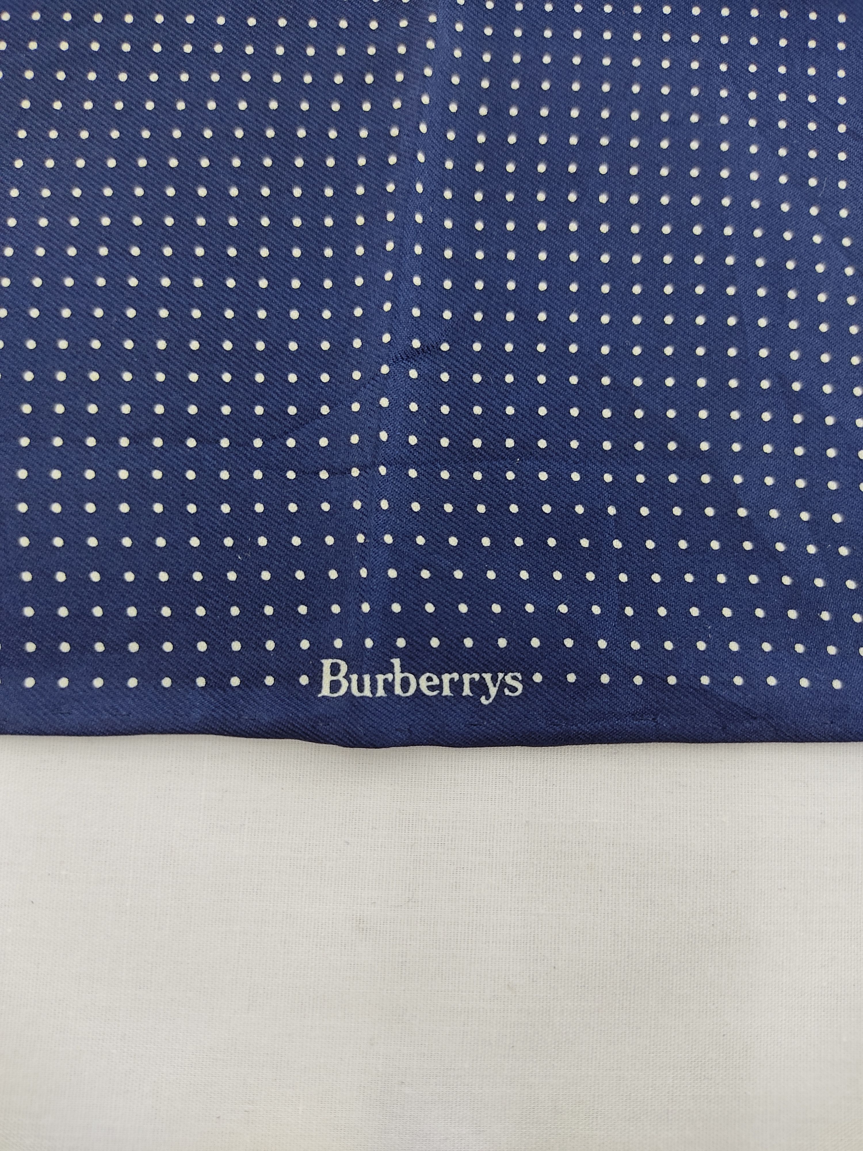Burberry Vintage Burberry Silk Handkerchief / Neckwear / Bandana Size ONE SIZE - 4 Thumbnail
