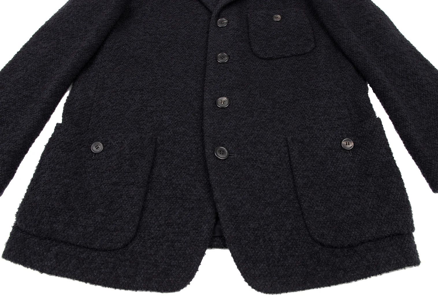 Issey Miyake Wool Blend Knit Suit Set in Navy, Size L Size US L / EU 52-54 / 3 - 7 Thumbnail