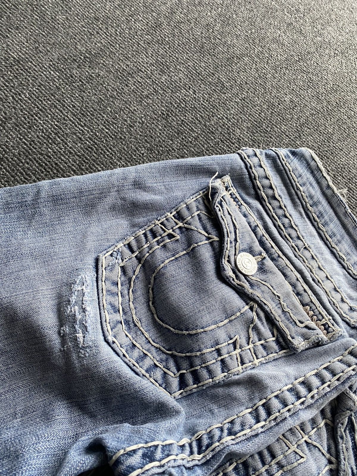 True Religion 🔥Opium Punk True Religion Bootcut Vintage jeans 30 women Size 30" / US 8 / IT 44 - 17 Thumbnail