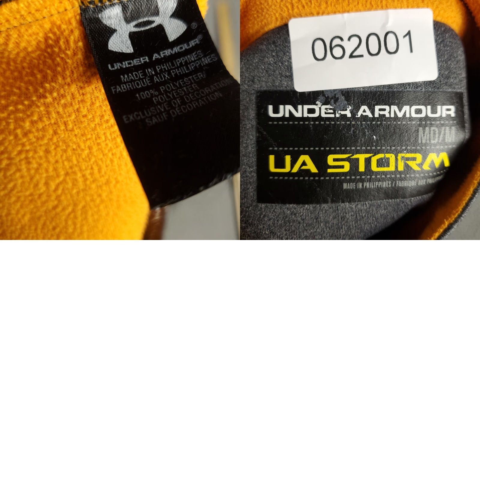 Under Armour Under Armour Sweater Mens Size Medium Gray 1/4 Zip Up Pullover Sweatshirt Shirt Size US M / EU 48-50 / 2 - 8 Thumbnail