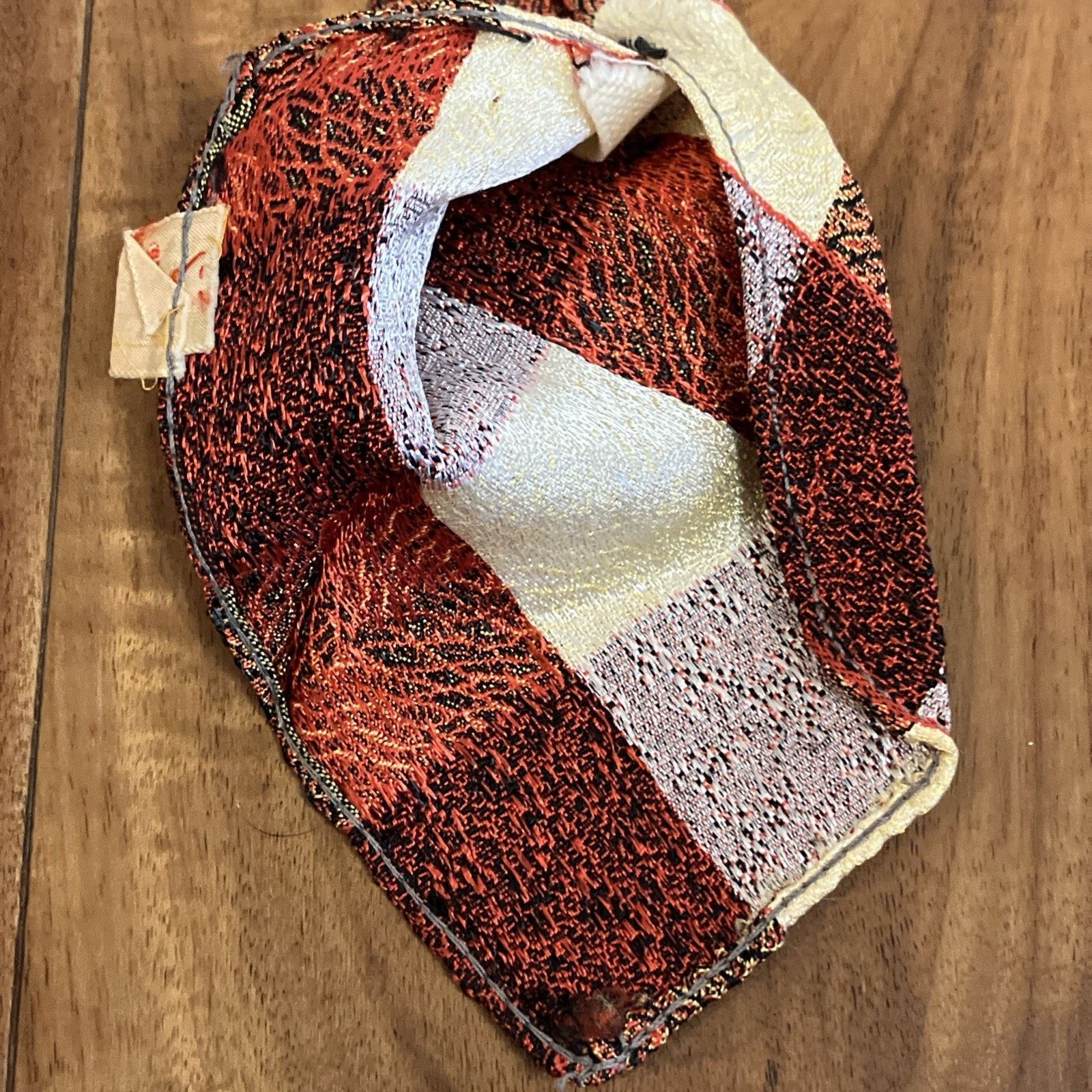 Handmade 1930s Necktie Checkered Swing Tie Art Deco Single Stitch Size ONE SIZE - 15 Thumbnail