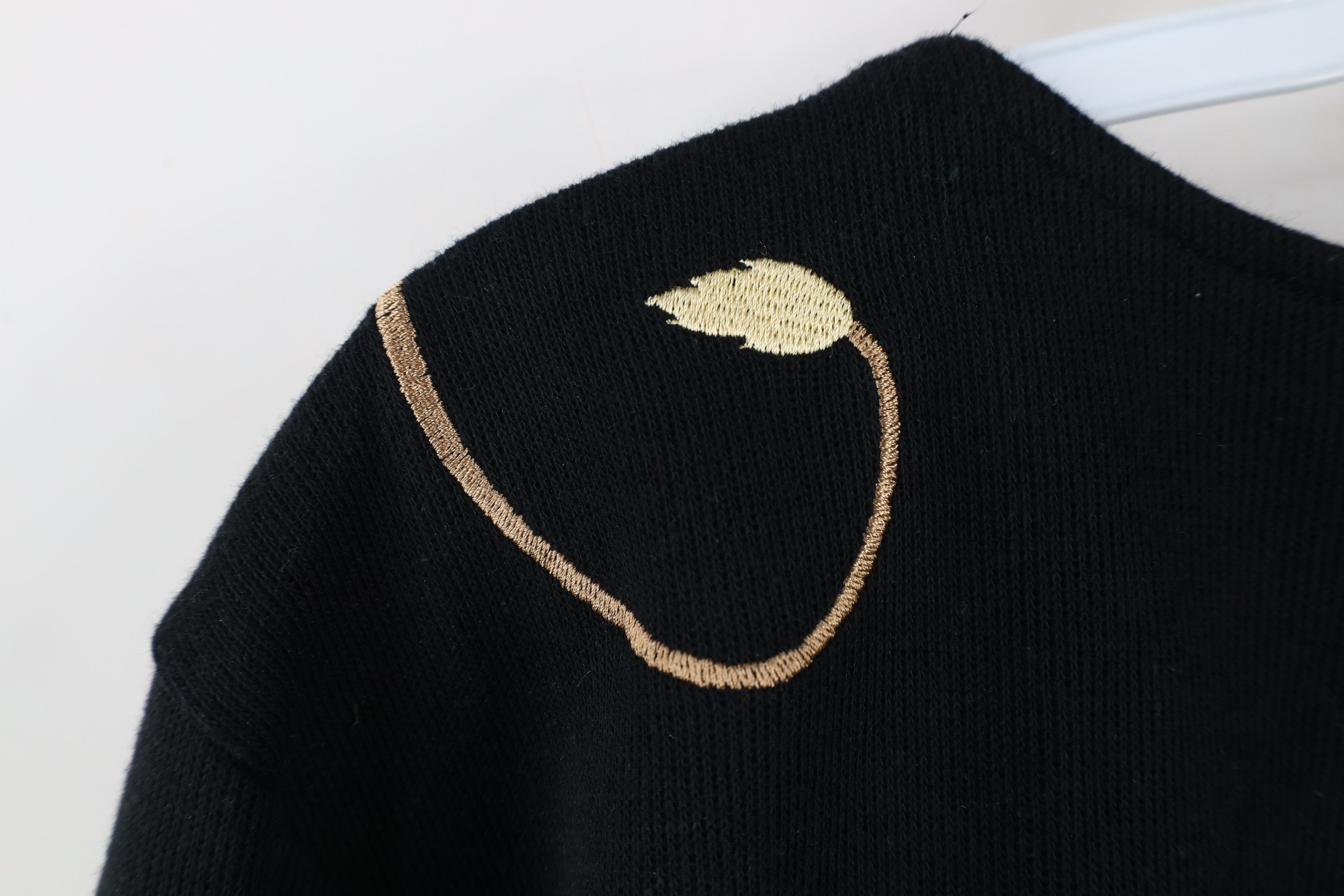 Vintage Vintage 90s Y2K Streetwear Knit Safari Lion Cardigan Sweater Size XL / US 12-14 / IT 48-50 - 11 Thumbnail