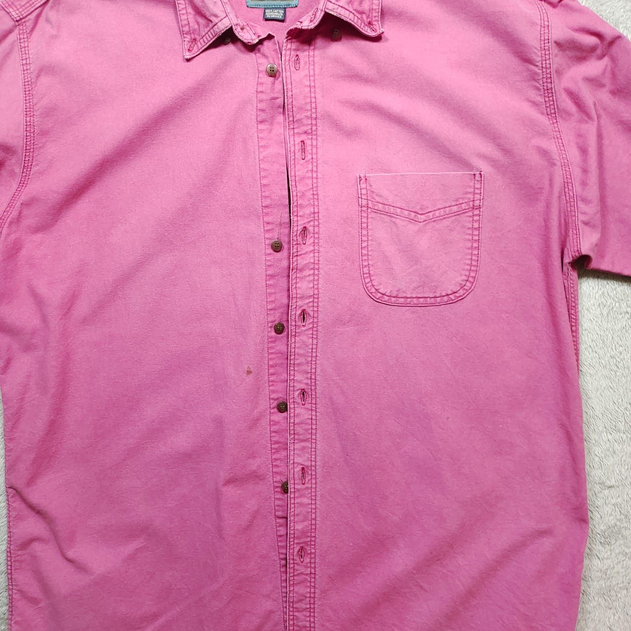 Woolrich Woolen Mills Vintage 1990s Woolrich Chamois Shirt –Heavyweight Workwear Size US L / EU 52-54 / 3 - 6 Thumbnail