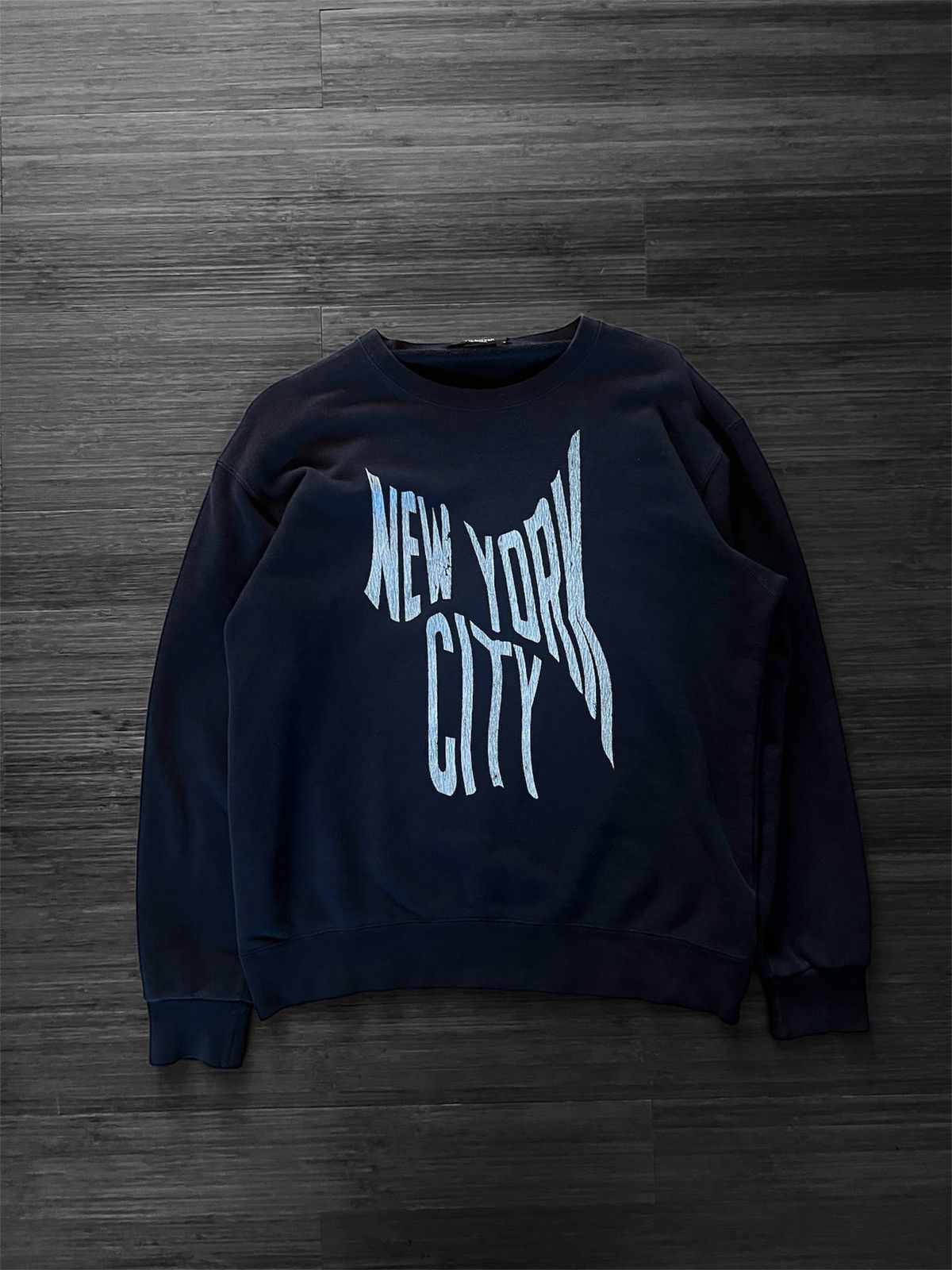 Undercover SS04 'Languid' New York City Asymmetrical T-Shirt | Grailed