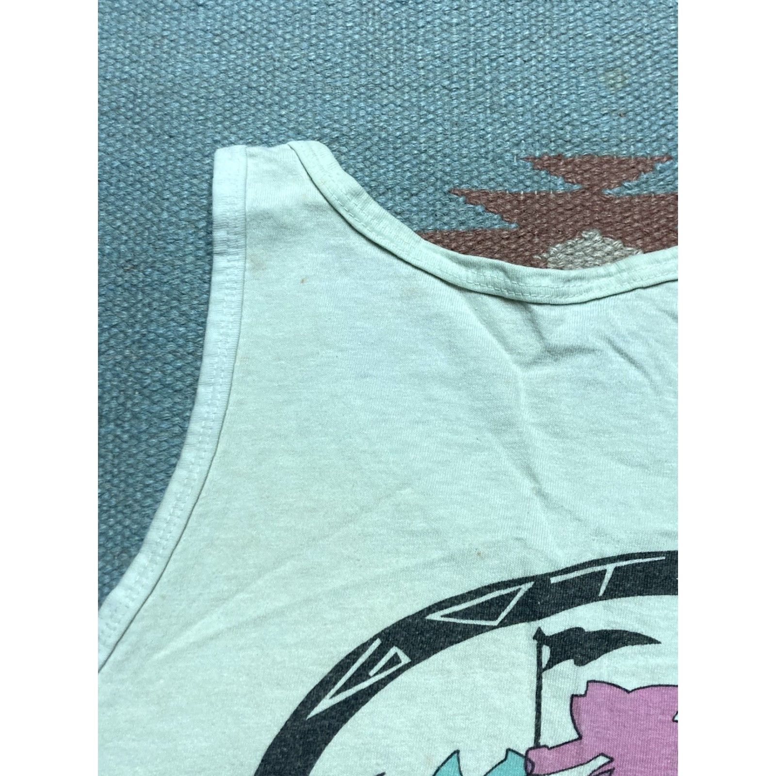 Gotcha VINTAGE 80s Gotcha Sportswear Tank Top Sleeveless T-Shirt Surf Skate Men’s Large Blue Size US L / EU 52-54 / 3 - 6 Thumbnail