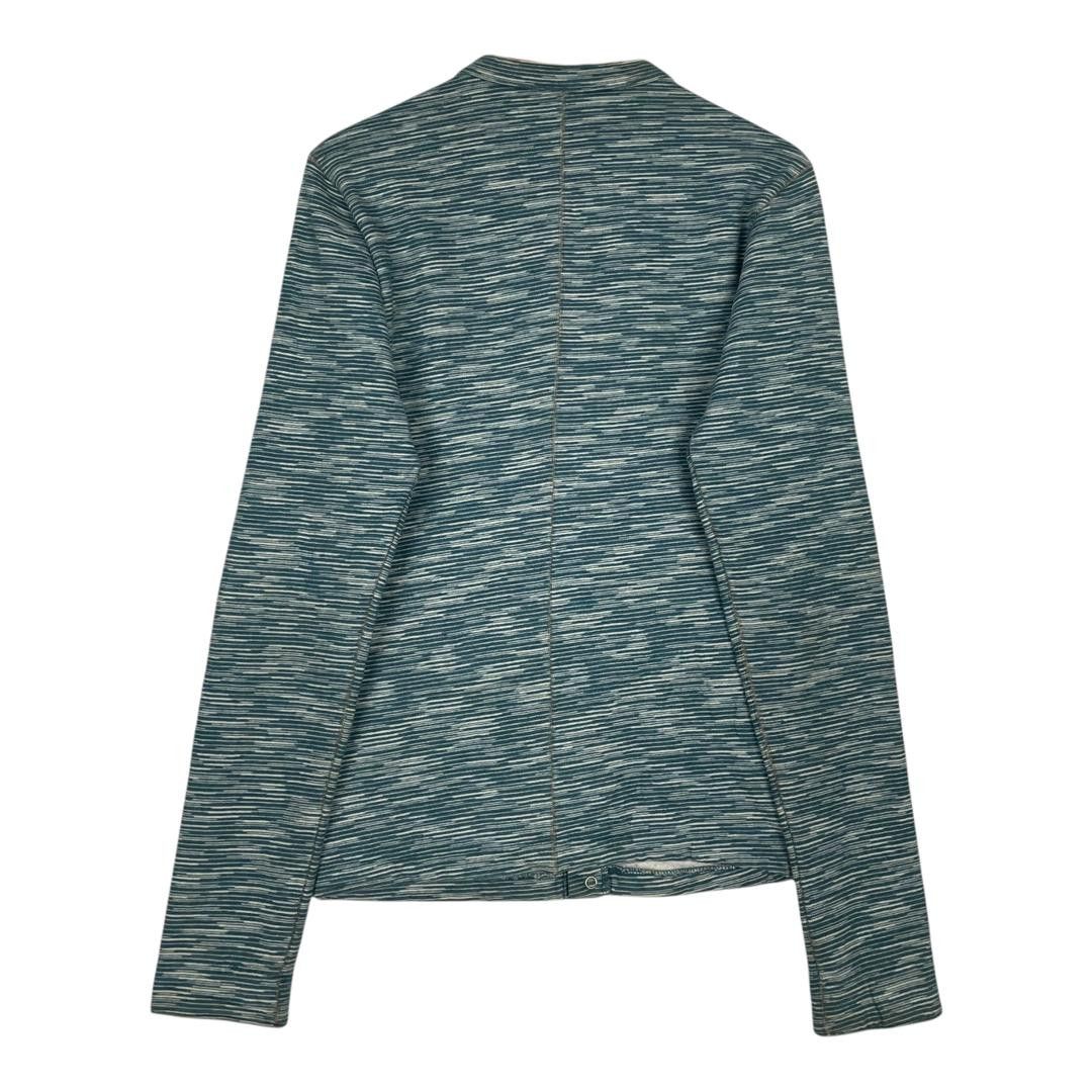 N.Hoolywood Vintage N.Hoolywood Striped Style Snap Button Sweatshirt Size US S / EU 44-46 / 1 - 6 Thumbnail
