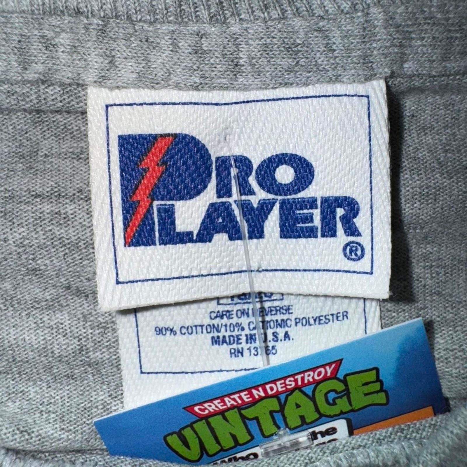 Pro Player Large-Vintage y2k florida marlins MLB Pro Player grey tshirt Size US L / EU 52-54 / 3 - 4 Thumbnail
